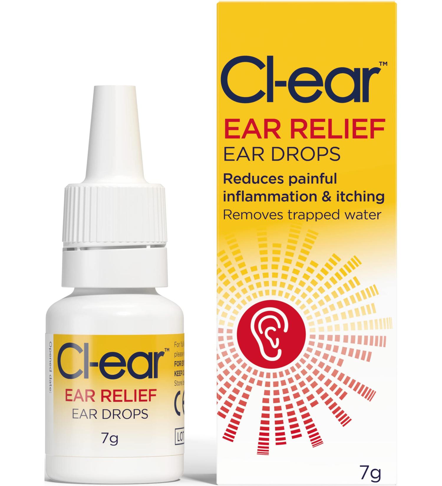 Cl-Ear Pain Relief Ear Drops 7 g - Buy Online on GoSupps.com