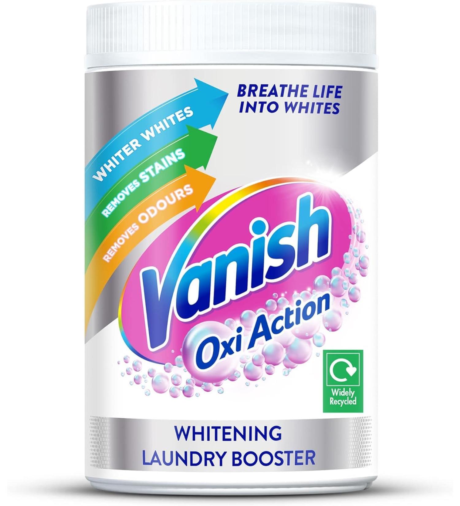 Vanish Oxi Action Platinum Multi Power 1.57Kg - Chlorine-Free Whitening Booster | Removes Tough Stains & Odours | Safe on Everyday Fabrics | Pack of 1 - Buy Online on GoSupps.com