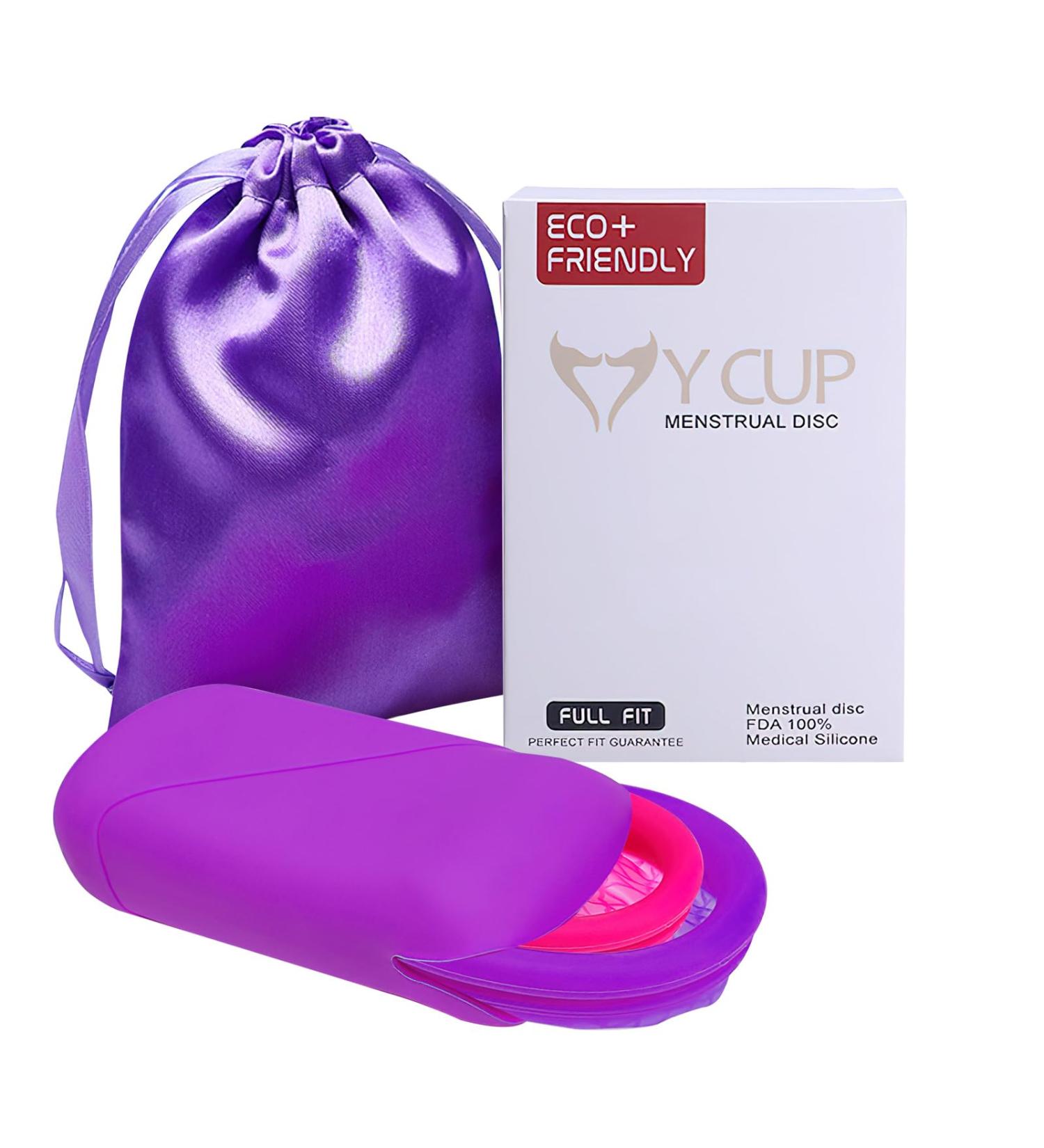 Menstrual Disc & Cup - Reusable Period Discs & Soft Tampon Alternative - Eco-Friendly Menstrual Solutions - Buy Online on GoSupps.com