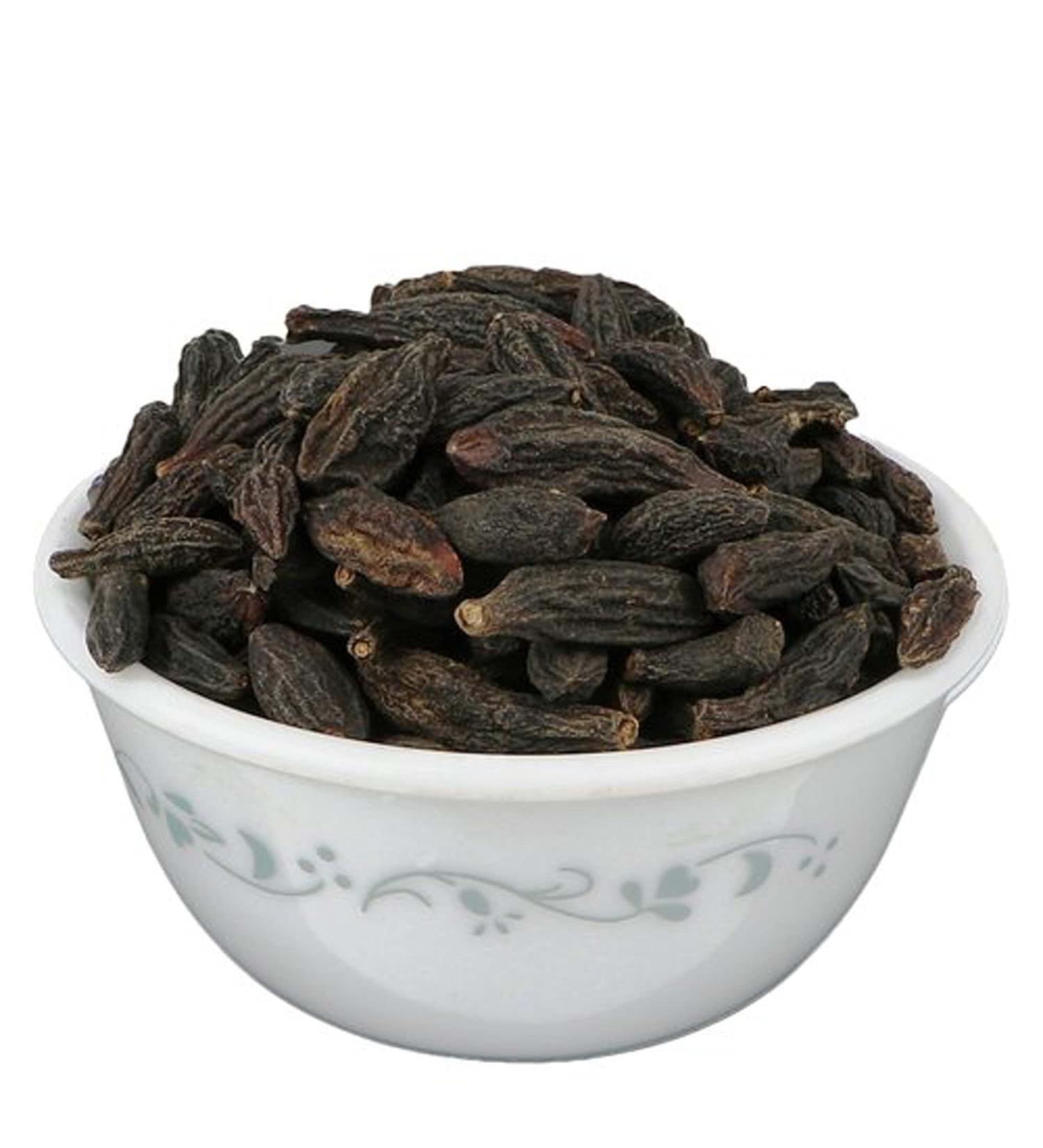 Black Himej-Kali Harad-Terminalia Chebula-Raw Herbs-Small Black Harad-Myrobalan-Single Herbs-Jadi Buti (50 Gram) 50 g (Pack of 1) - Buy Online on GoSupps.com