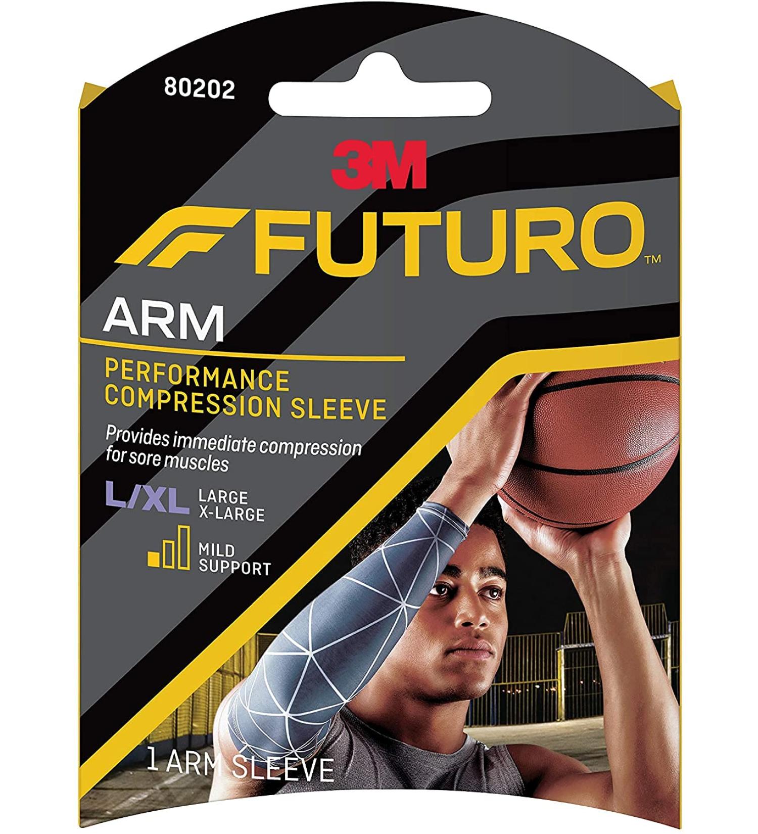 Futuro Sport Performance Compression Arm Sleeve - Large/X-Large Size - Buy Online on GoSupps.com