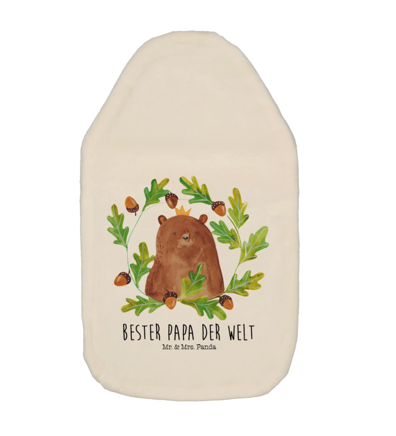Mr. & Mrs. Panda Warm Bottle B r K nig | Perfect Gift for Dad | Teddy Bear Heat Pillow & Hot Water Bottle - Buy Online on GoSupps.com