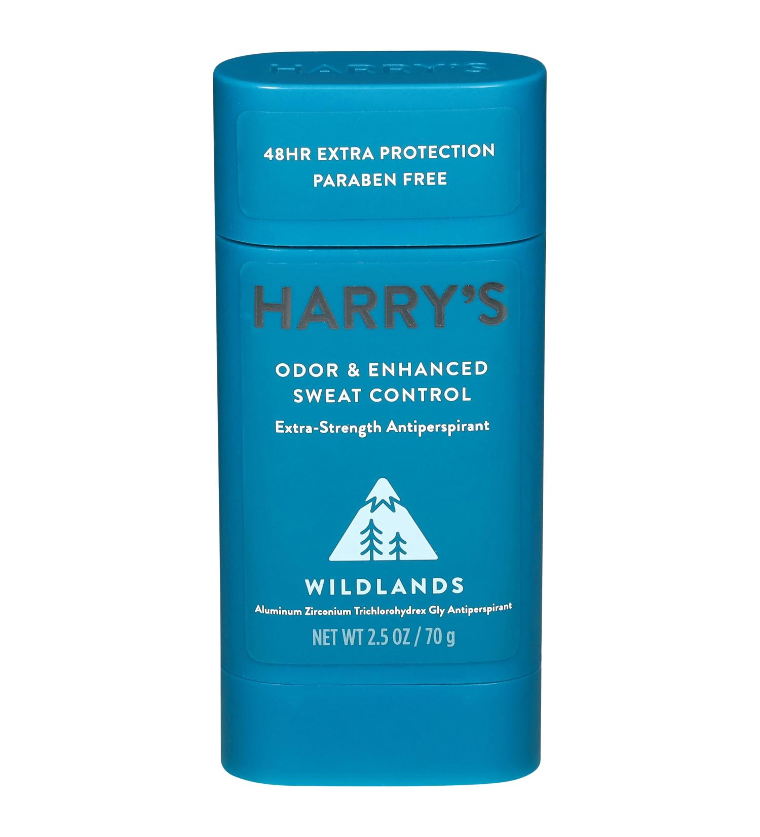 Harry's Wildlands Extra-Strength Antiperspirant Stick for Men - Woodsy Scent - 2.5oz