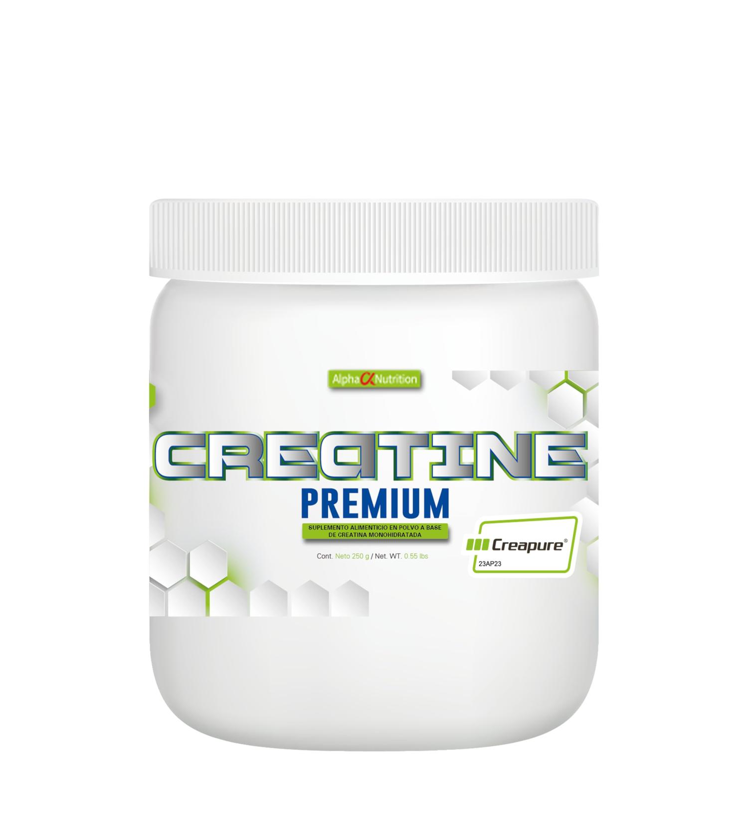 ALPHA NUTRITION CREAPURE CREATINE PREMIUM 250 GR White