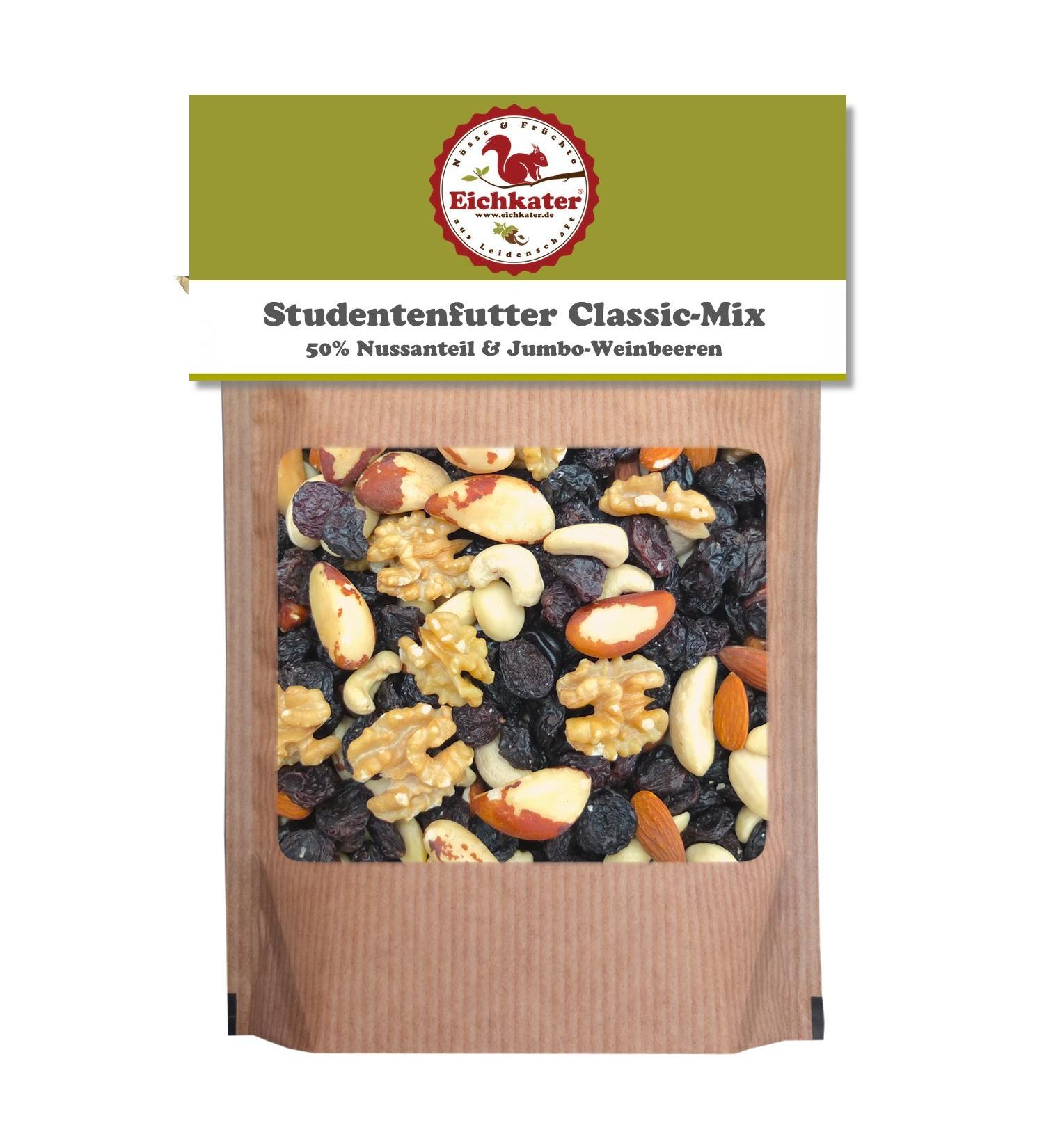 Eichkater Trail Mix 1-Pack (250g) - Premium Nut and Fruit Snack | International Shipping Available - Buy Online on GoSupps.com