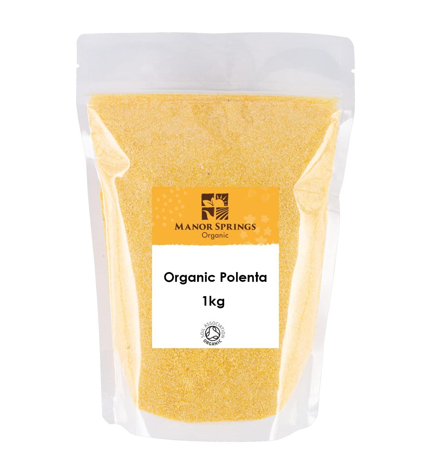 Organic Polenta 1kg by Manor Springs Organic - Buy Online on GoSupps.com