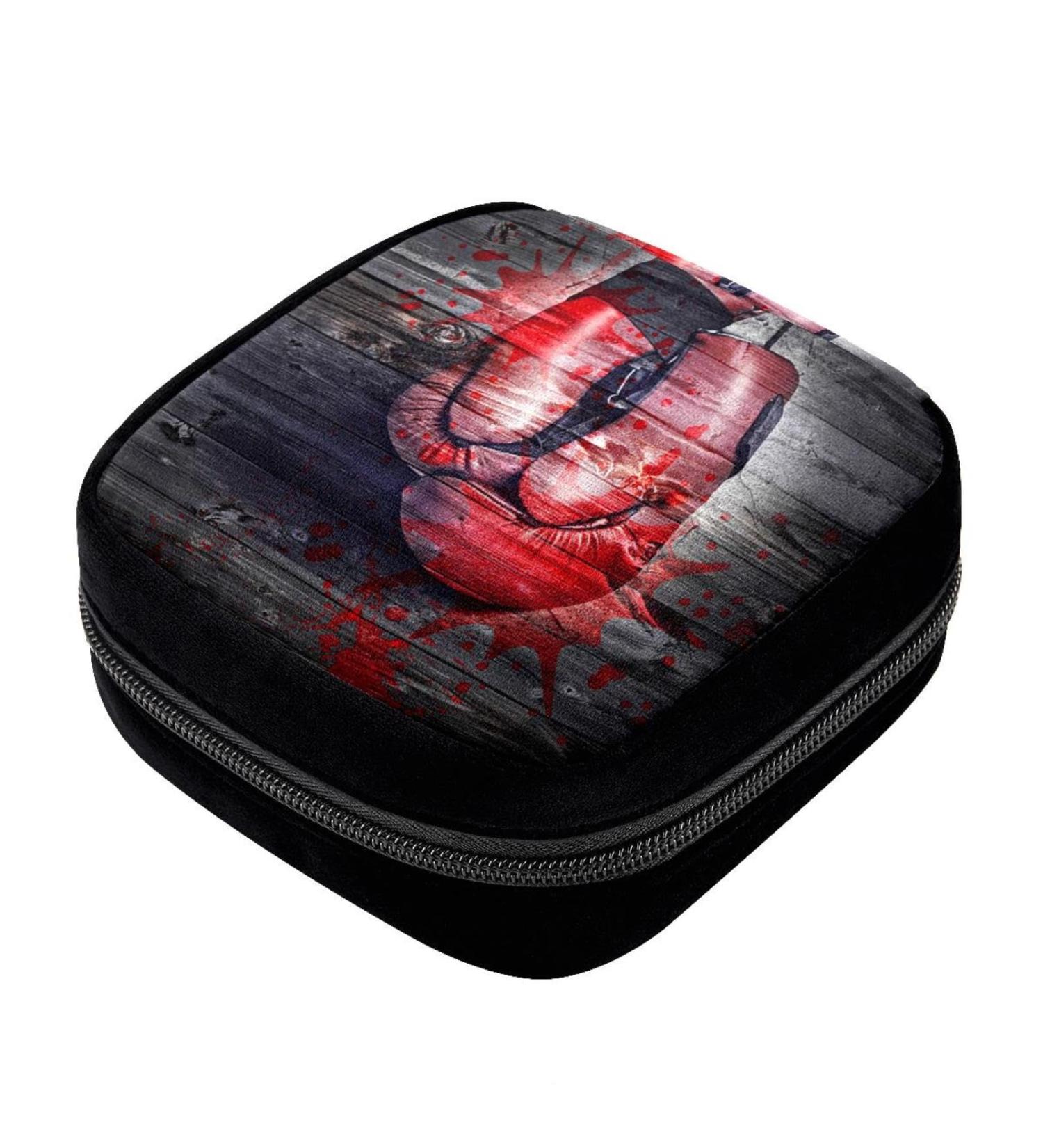 Period Bag Sanitary Napkin Storage Bag - Boxing Gloves Pattern Color1969 - Buy Online on GoSupps.com