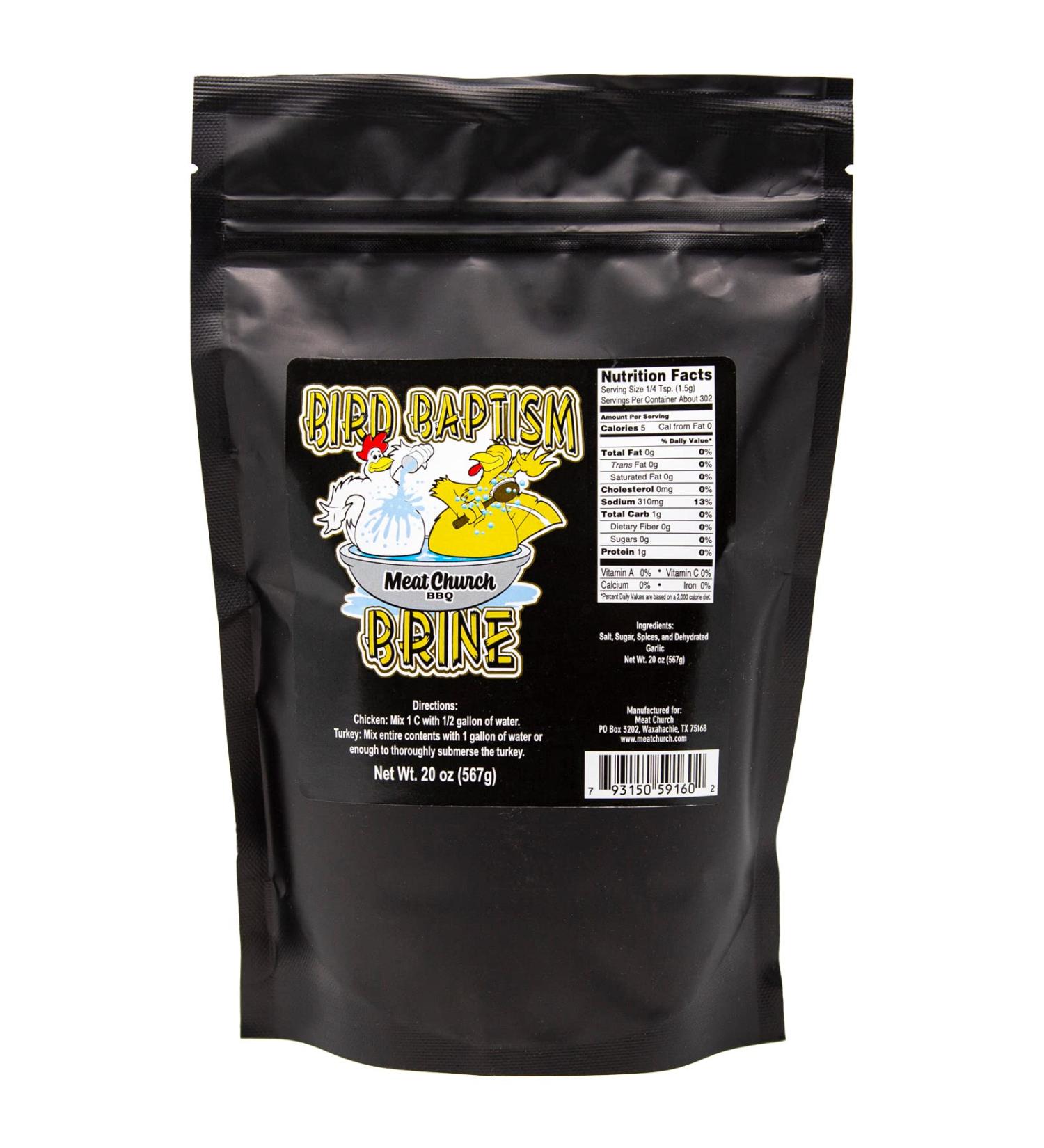 Meat Church Bird Baptism Poultry Brine