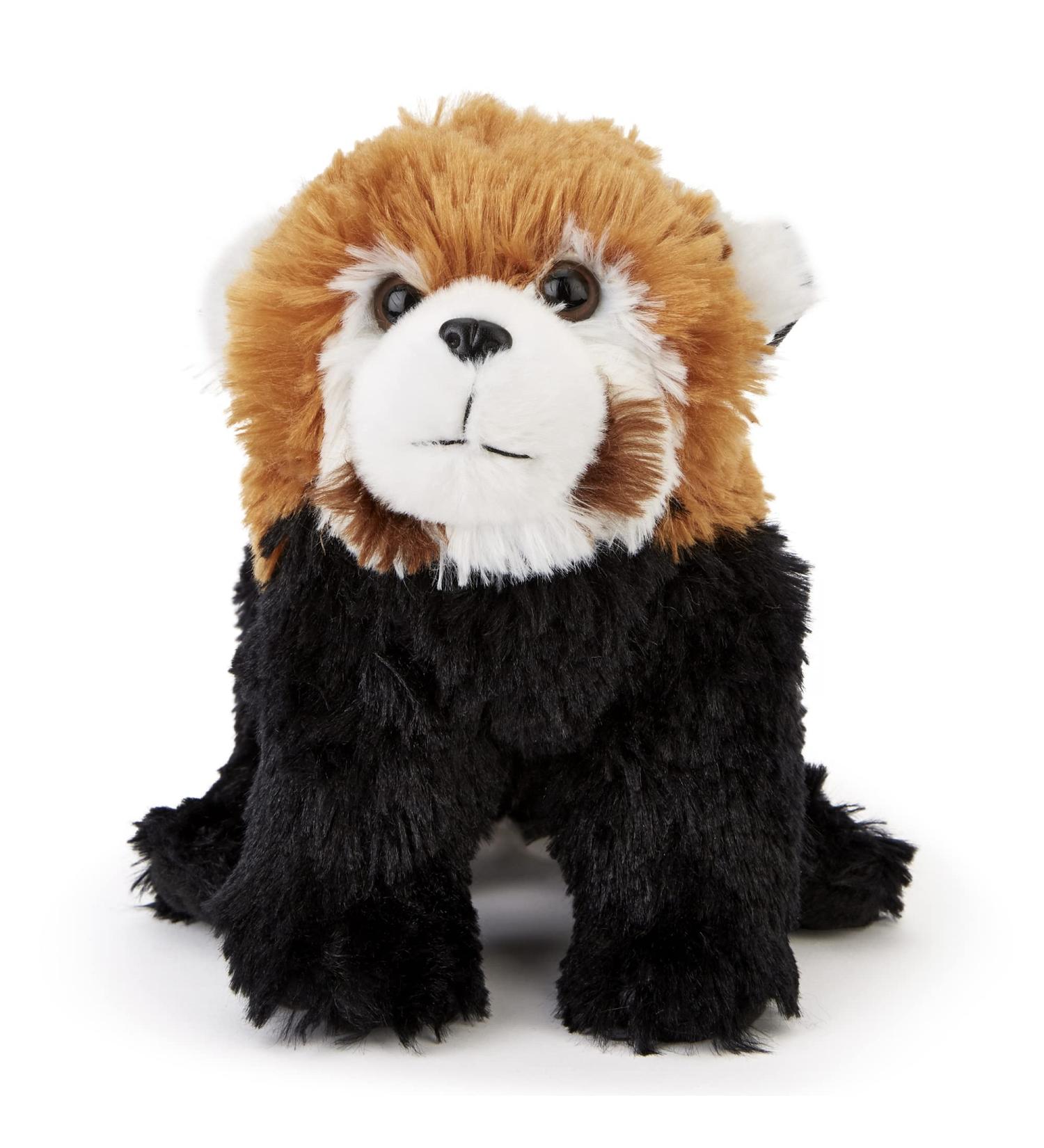 Zappi Co Red Panda Plush Toy - 8 Safari Animals Collection - Soft & Cuddly Stuffed Teddy for Newborns & Kids - Buy Online on GoSupps.com