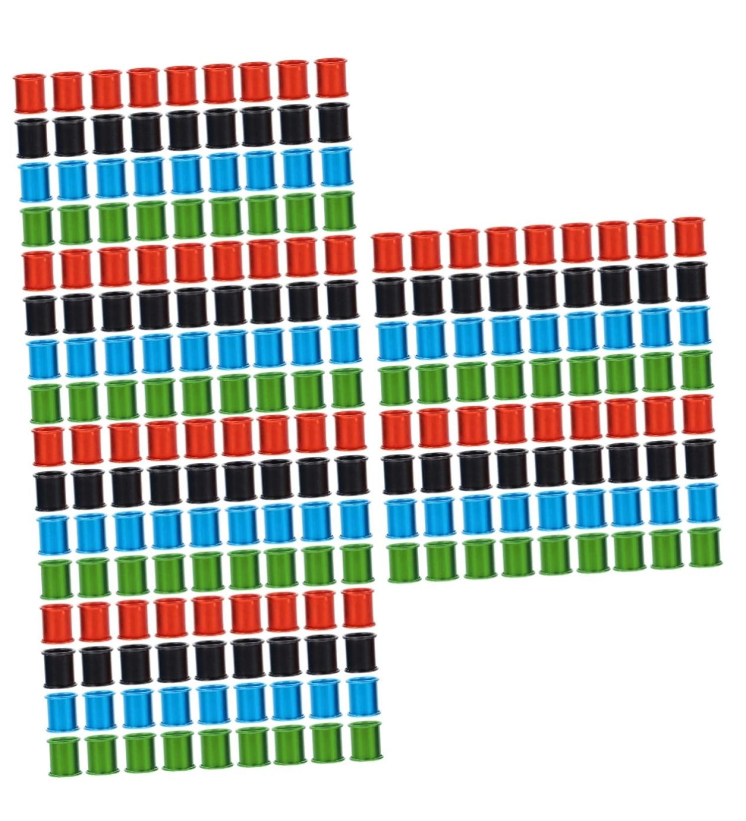 BESPORTBLE 300 Pcs Pigeon Foot Ring Chicken Legs Bird Foot Ring Pigeon Identify Band Doves Chicks Ring Aluminum 0.8X0.8X1CMx3pcs As Shownx3pcs - Buy Online on GoSupps.com