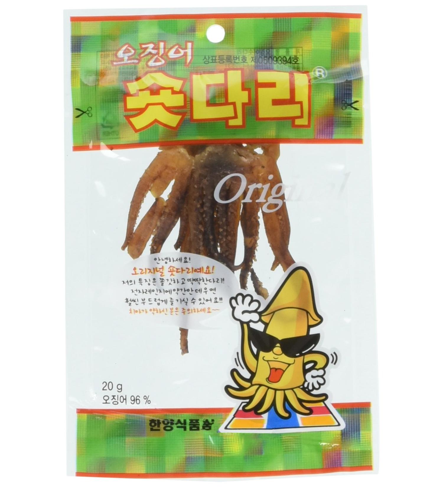 KFM Korean Food Korea Dried Squid Legs 20g x 10   20g x 10