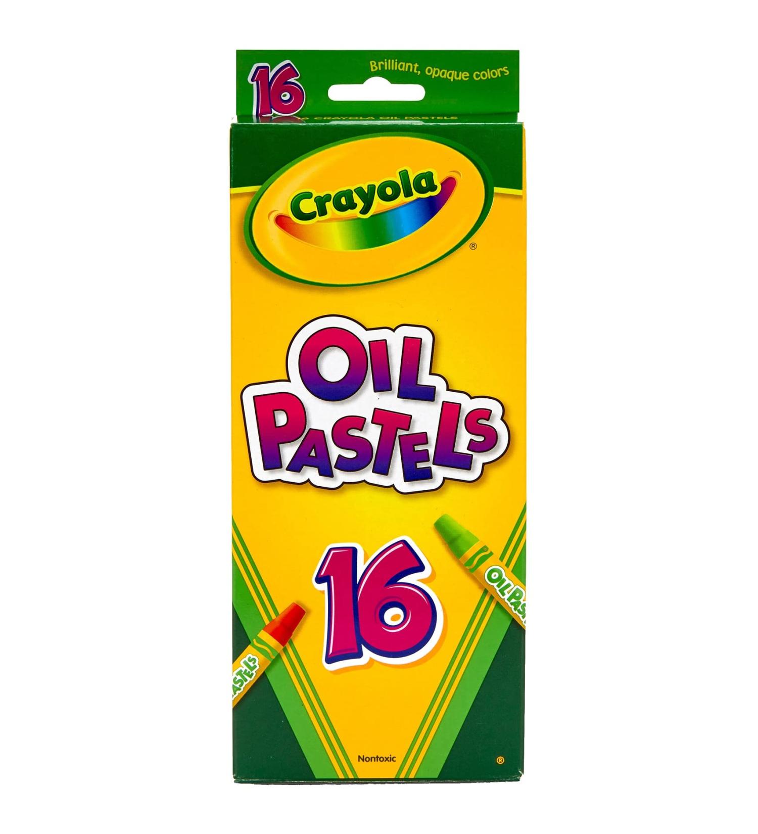 Crayola Oil Pastels - 16 Count Assorted Colors - Buy Online on GoSupps.com
