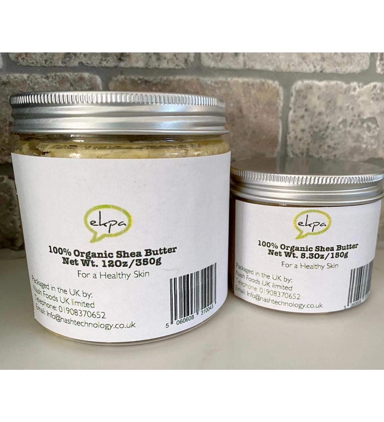  Ekpa Pure Unrefined Shea Butter 350g - Buy Online on GoSupps.com