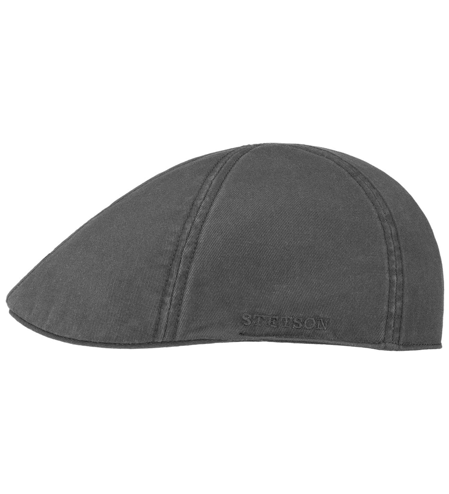Stetson Texas Sun Protection Flat Cap Men | Dark Grey | Size 7 1/2-7 5/8 - Buy Online on GoSupps.com