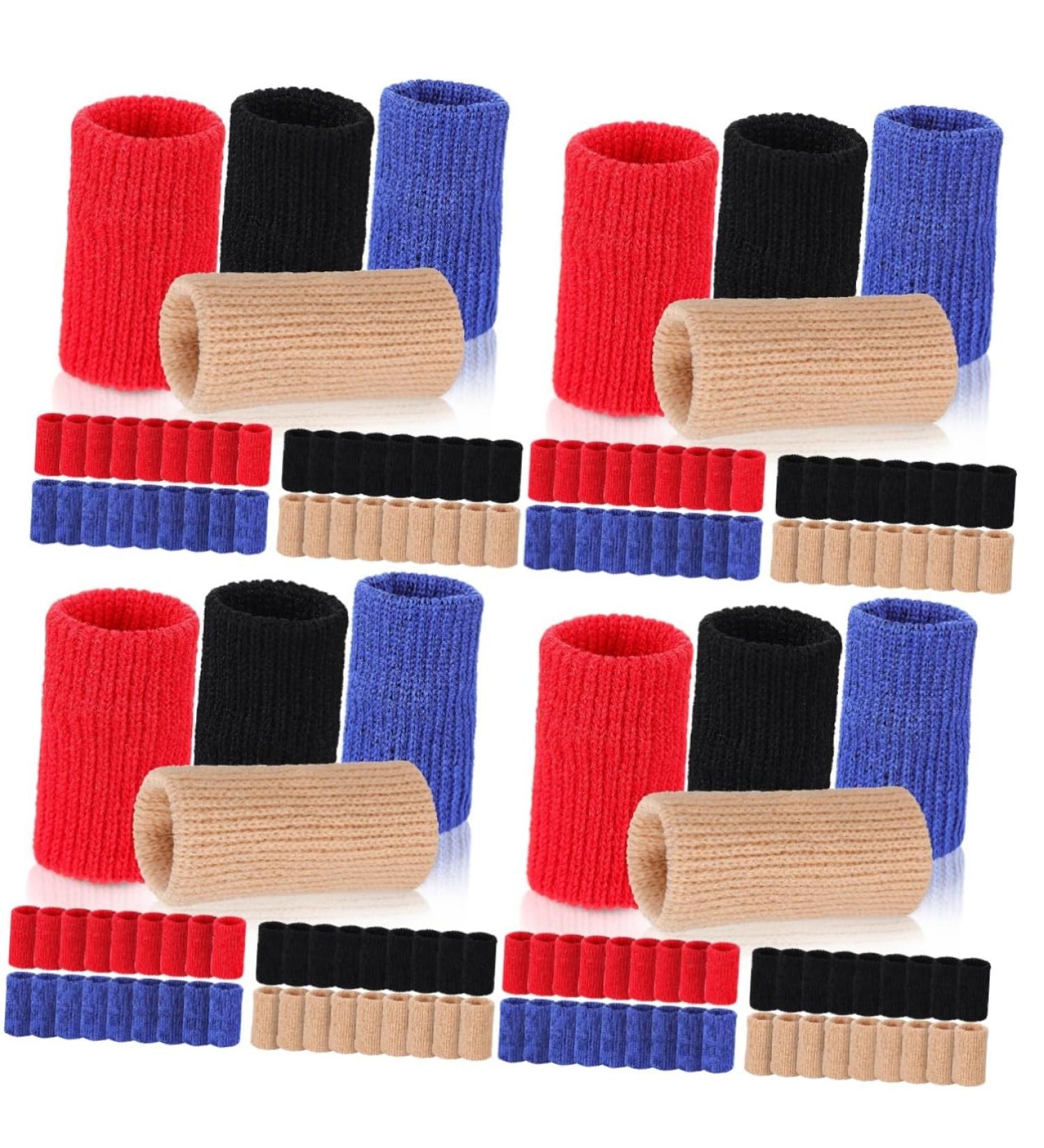 ULTECHNOVO 160 Pcs Fit Aid Sleeves - Elastic Covers Silicone Protectors & Sports Tape for Ultimate Protection - Buy Online on GoSupps.com