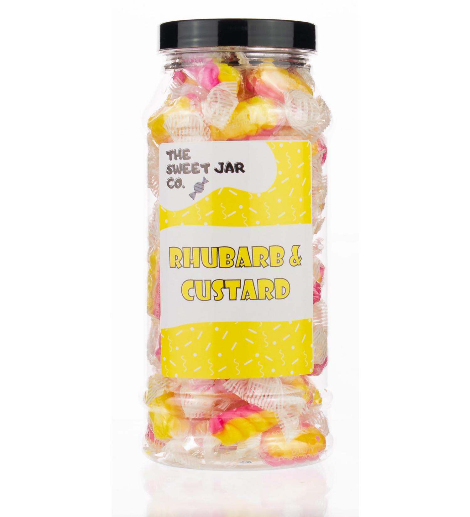 Rhubarb & Custard by The Sweet Jar Co. - Buy Online on GoSupps.com