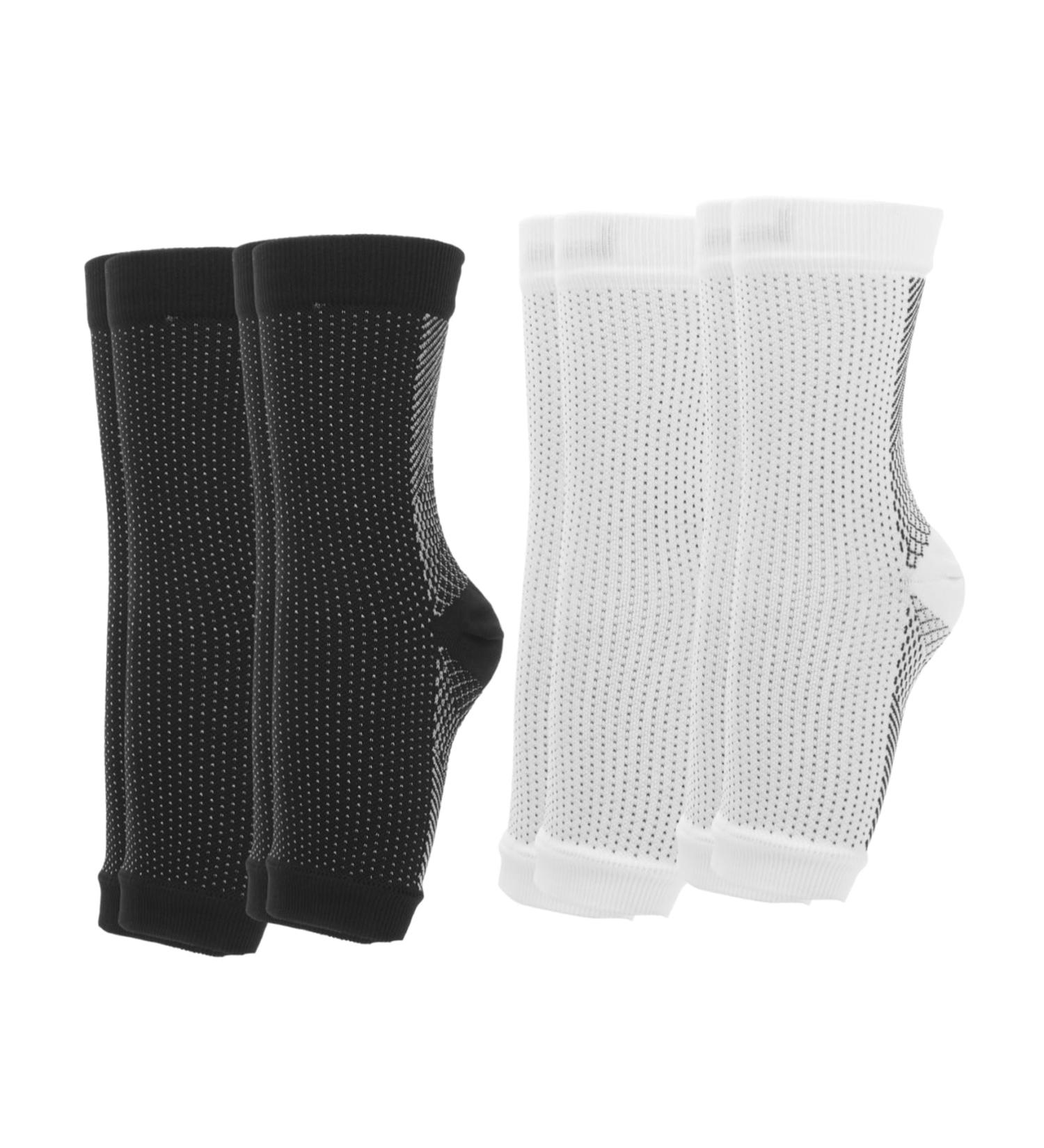 Toddmomy Ankle Socks - 4 Pairs Compression Sports Socks for Adults | Comfortable Foot Care & Mountaineering Socks - Unisex Running & Protective Stocking - Buy Online on GoSupps.com