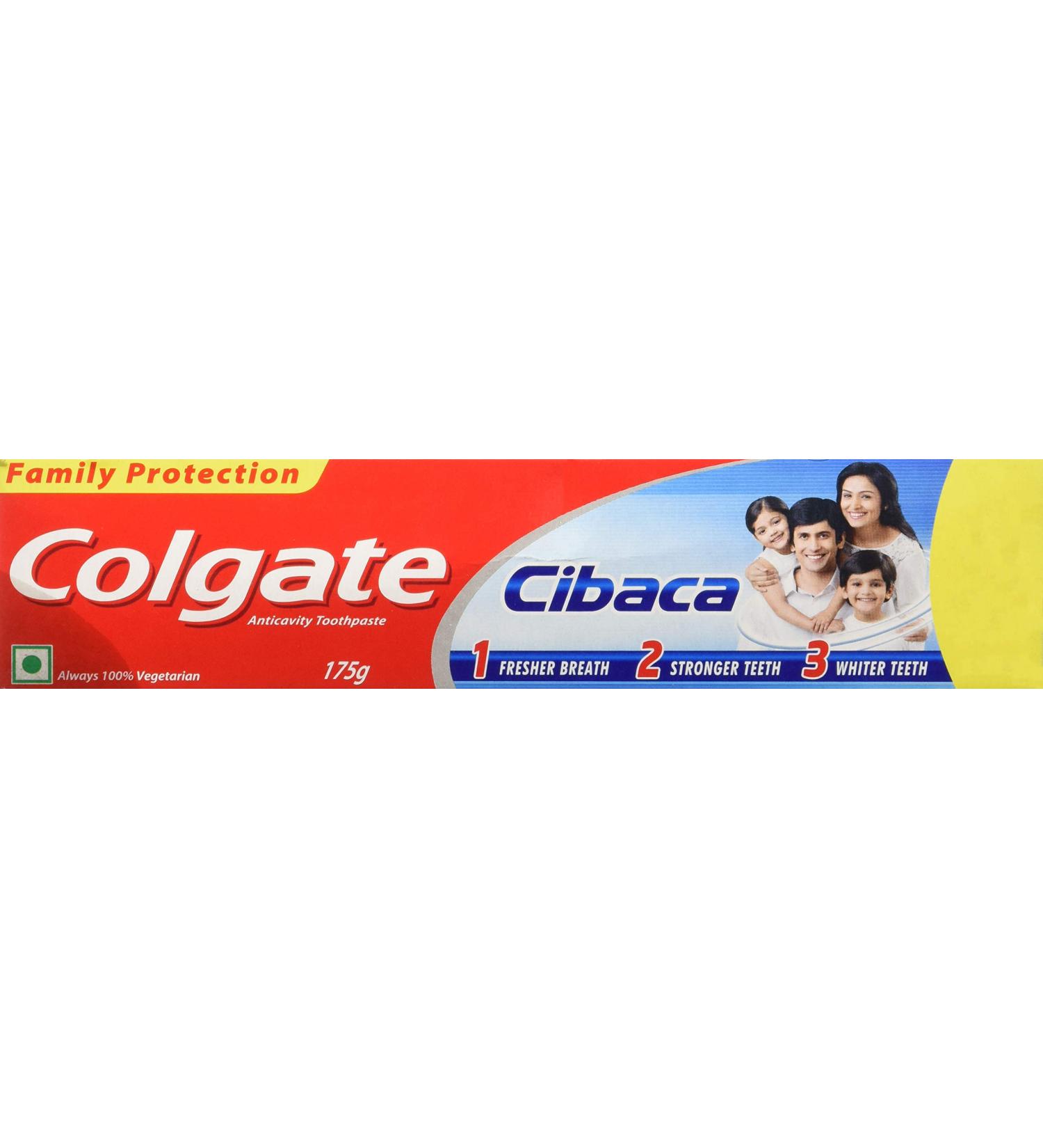 Colgate Cibaca 175g Anti-Cavity Toothpaste for Healthy White Teeth - Buy Online on GoSupps.com