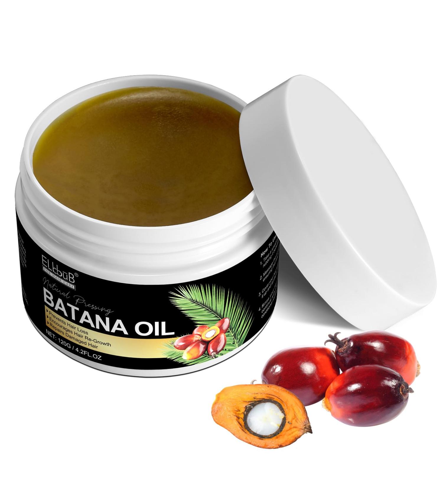 Buy Dr. Sebi Batana Oil for Hair Growth - Raw Hair Loss Treatment Stimulates Growth & Improves Circulation - 4.2 Fl Oz - Ship Internationally - Buy Online on GoSupps.com