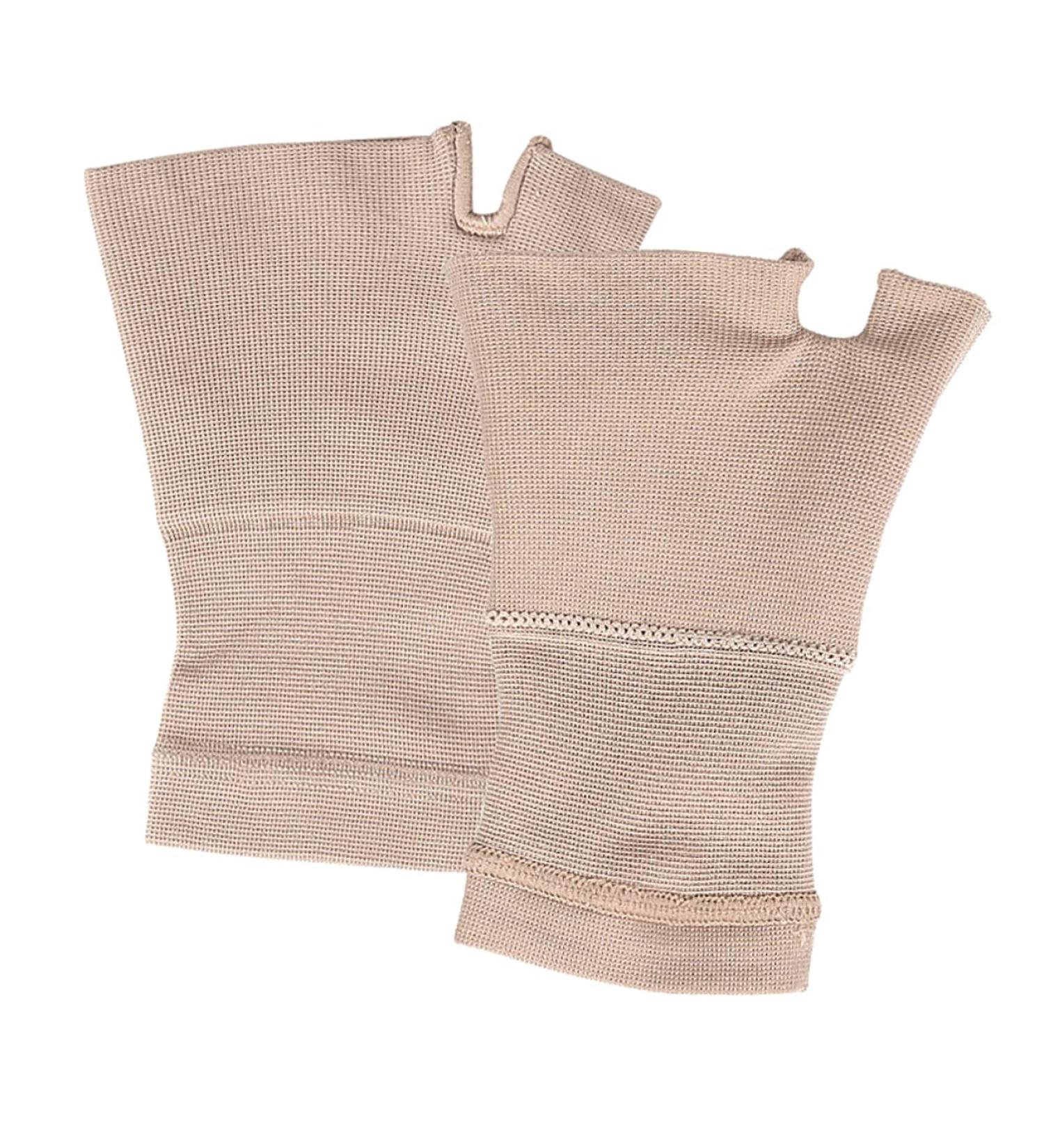 FRCOLOR Compression Wrist Gloves - Fingerless Athletic Support Brace & Thumb Strap - Premium Nylon 80% - Ideal for Pain Relief & Performance - Buy Online on GoSupps.com