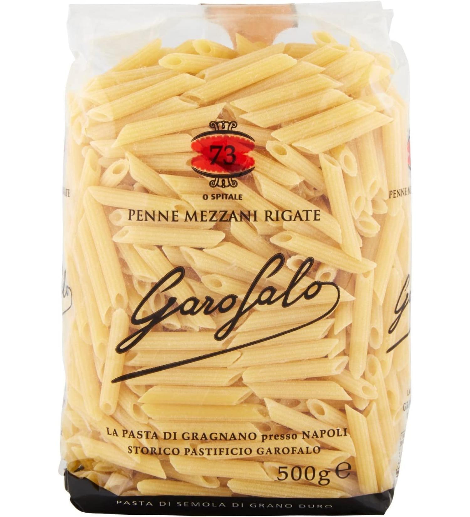 Garofalo Carnation Buckwheat Paste IGP Penne Mezzani Rigate N 73 Durum wheat pasta 100% Neapolitan pasta Lot of 500 g - Buy Online on GoSupps.com