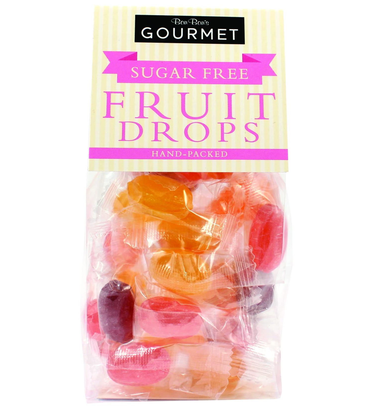 Bon Bons - Sugar Free Assorted Fruit Drops 110 g Sugar Free Assorted Fruit Drops 110g