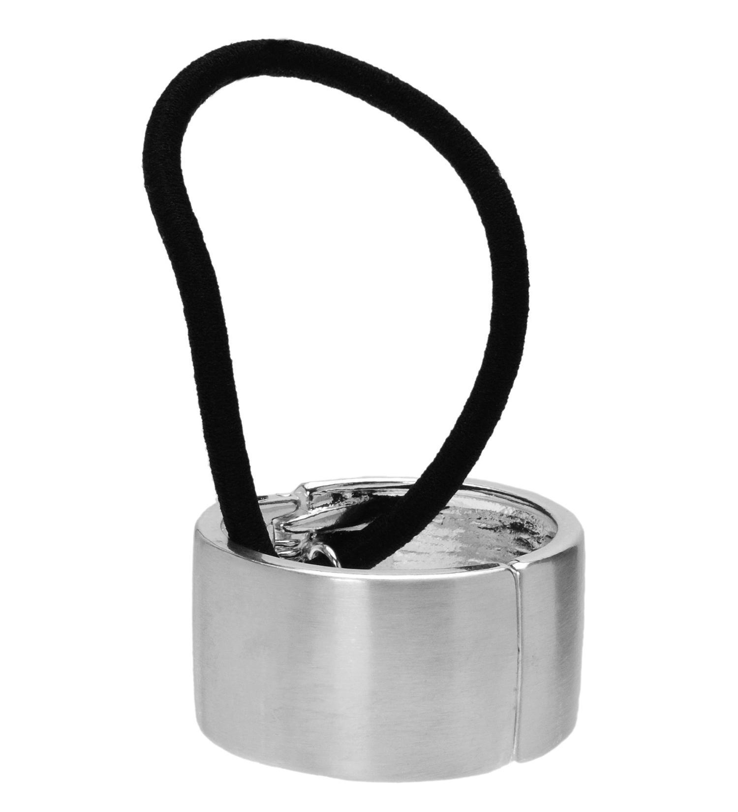 L. Erickson Brushed Silver Metal Cuff Ponytail Holder - Buy Online on GoSupps.com