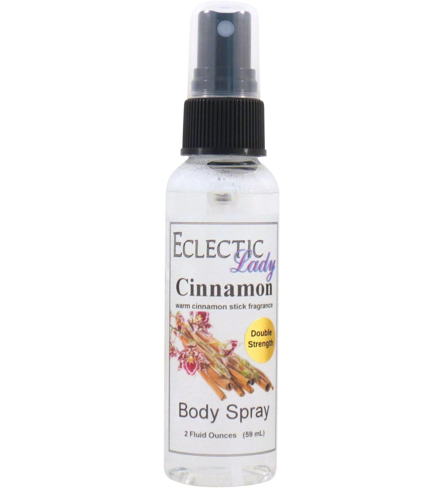 Cinnamon Body Spray (Double Strength) 2 ounces Body Mist for Women with Clean Light & Gentle Fragrance Long Lasting Perfume with Comforting Scent for Men & Women Cologne with Soft Subtle Aroma Double Strength 2 Fluid Ounces - Buy Online on GoSupps.com