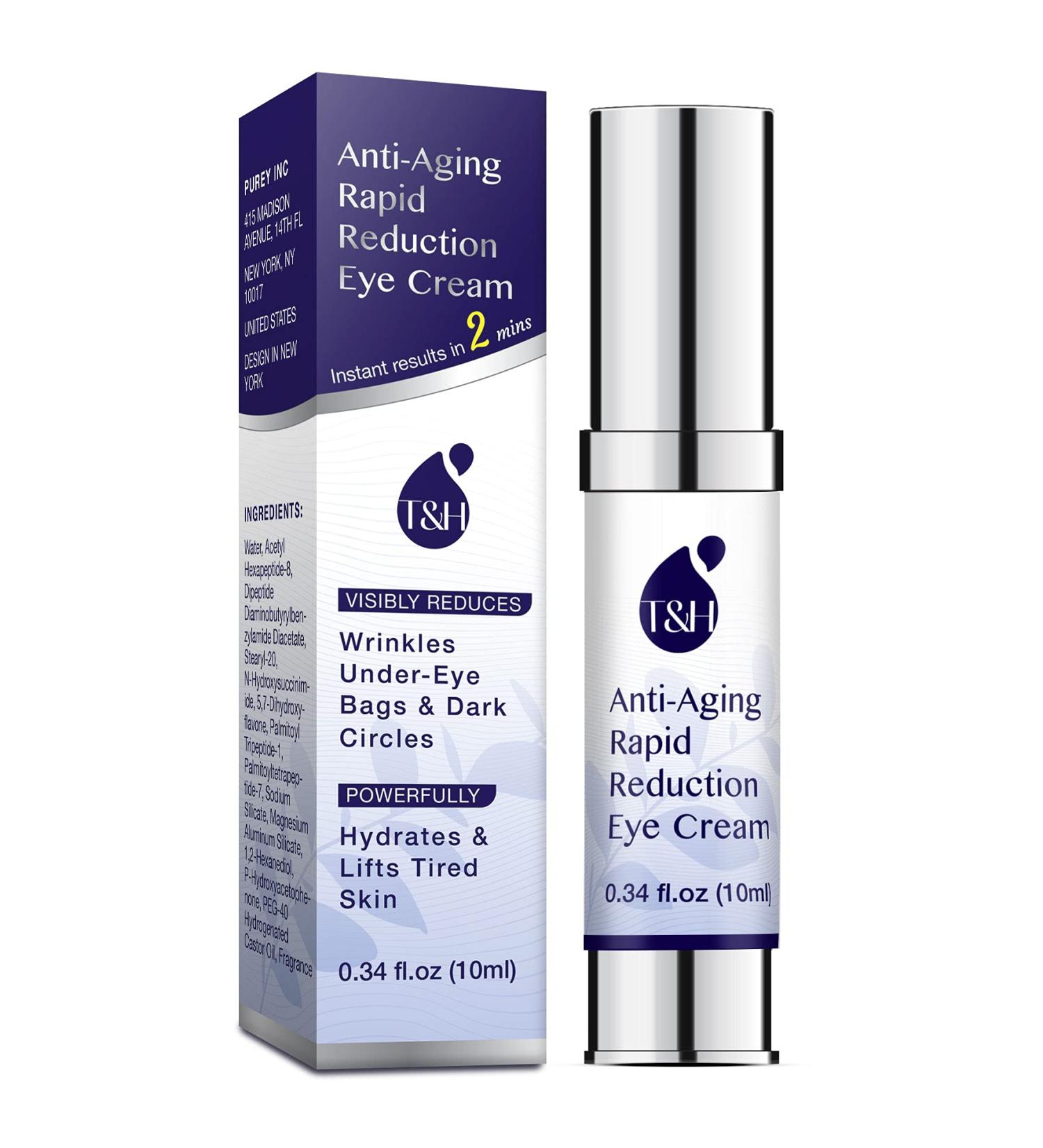 Rapid Anti-Aging Eye Cream - Visibly Reduces Wrinkles, Bags & Dark Circles in 120 Seconds - Hydrating & Lifting Formula (10mL) - Buy Online on GoSupps.com