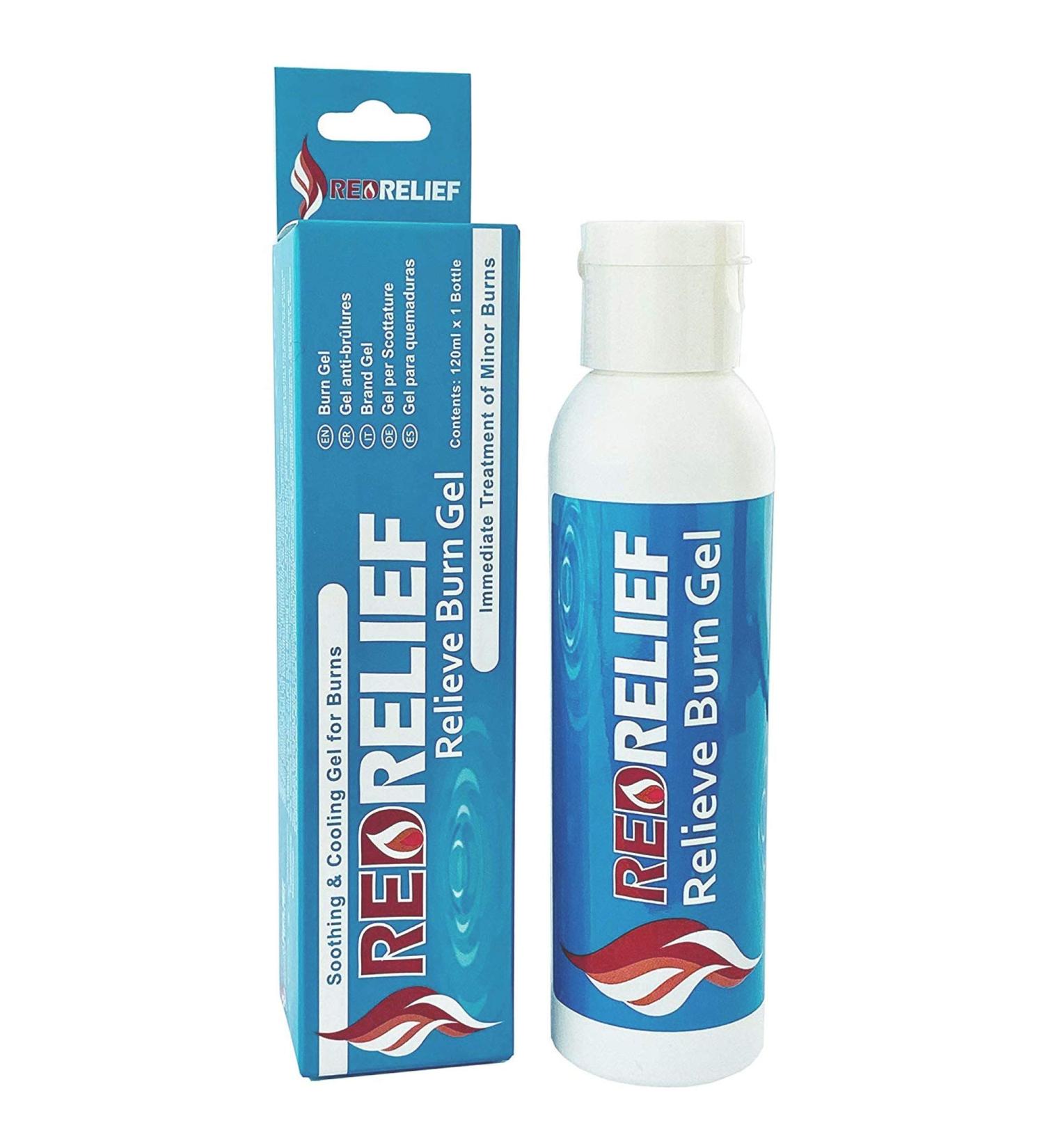 Redrelief Emergency Gel 120 ml - Fast Pain Relief | Shop Internationally - Buy Online on GoSupps.com