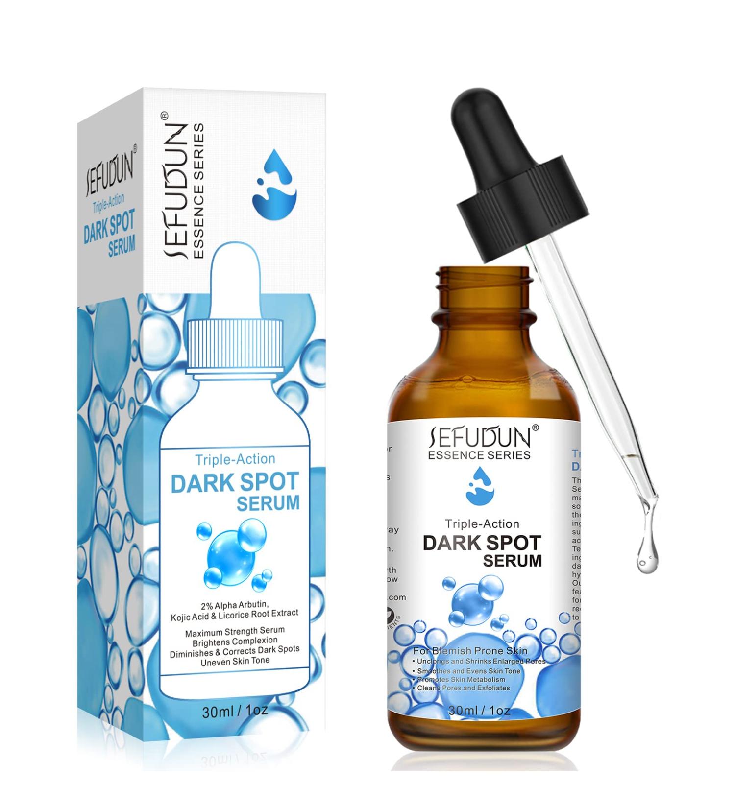 Dark Spot Corrector Serum with Alpha Arbutin, Kojic Acid & Licorice Root Extract - 30ml - Buy Online on GoSupps.com