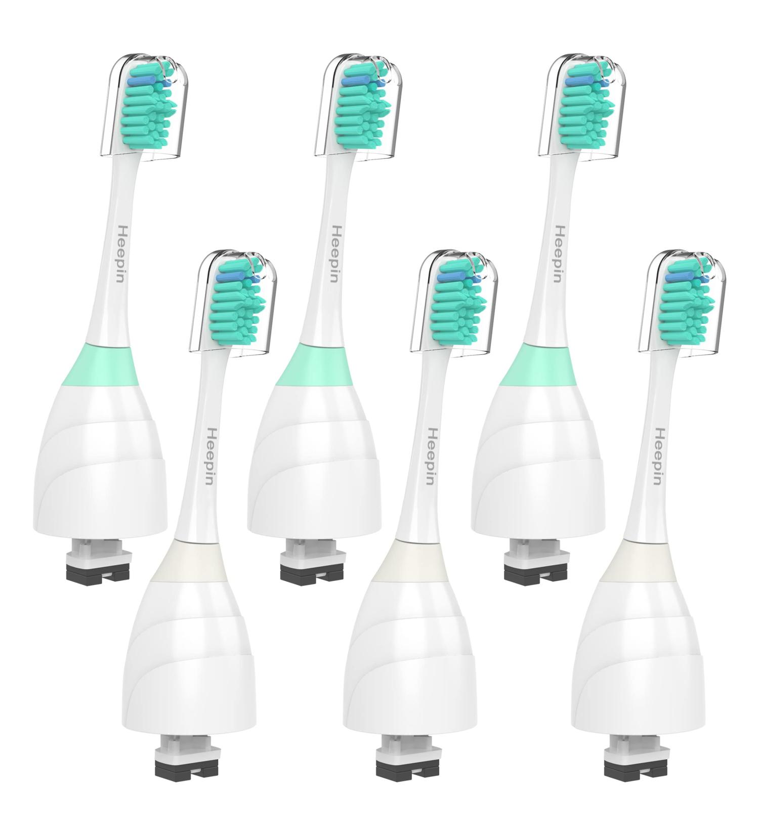 6 Pack Replacement Brush Heads for Philips Sonicare E-Series Electric Toothbrushes - Buy Online on GoSupps.com