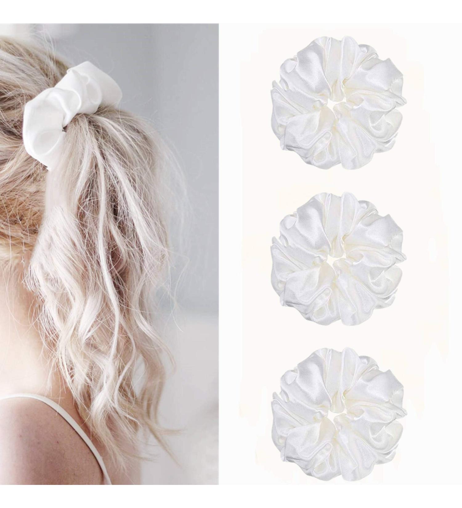 RTTYOA Oversized 7.8inch Soft Silk Organza Scrunchie - Leopard Cheetah Hair Bands - Buy Online on GoSupps.com