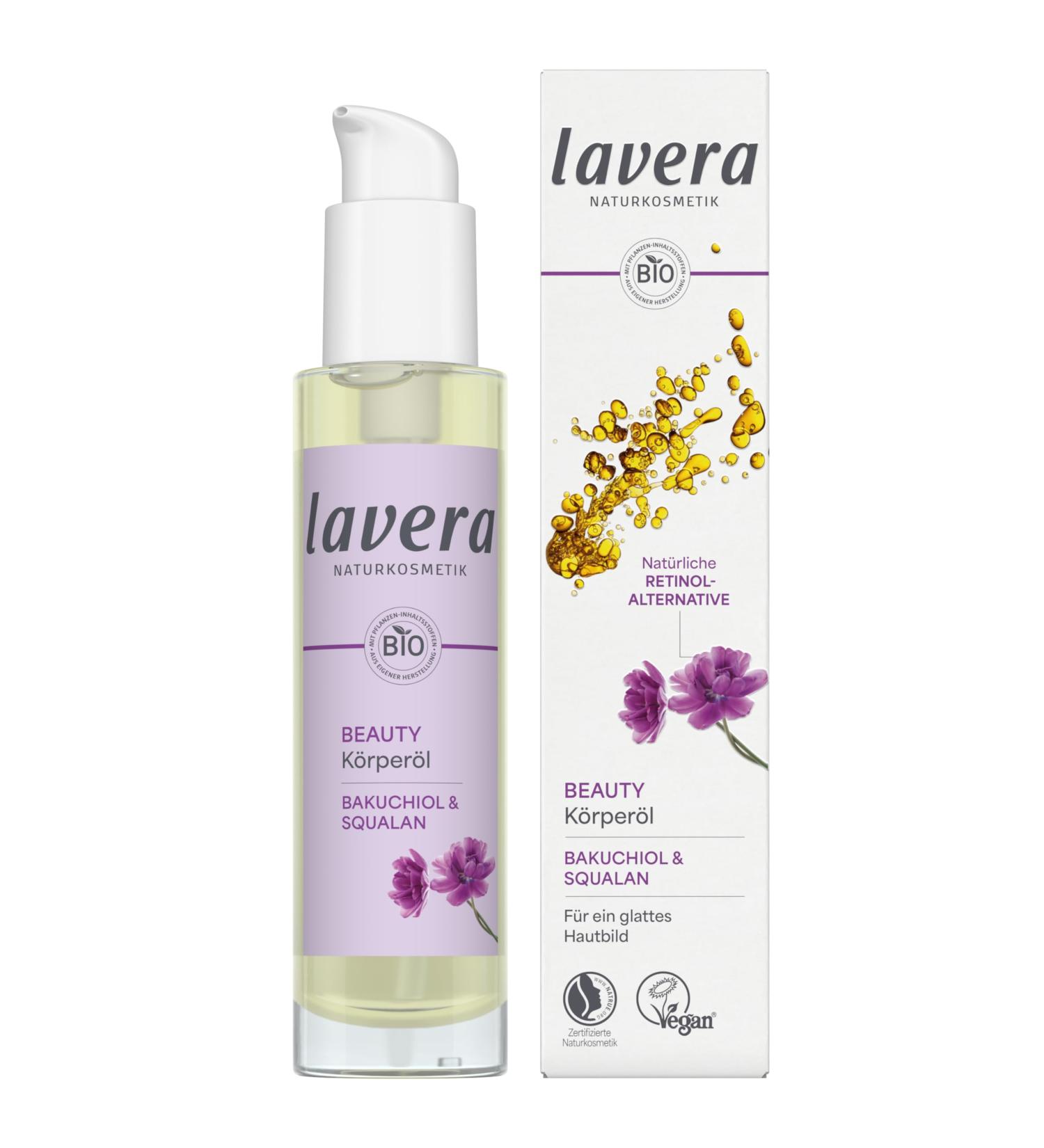  lavera lavera Beauty Body Oil - Smooth texture - Regenerating and moisturizing - Vegan - Natural cosmetic - 100 ml - Buy Online on GoSupps.com