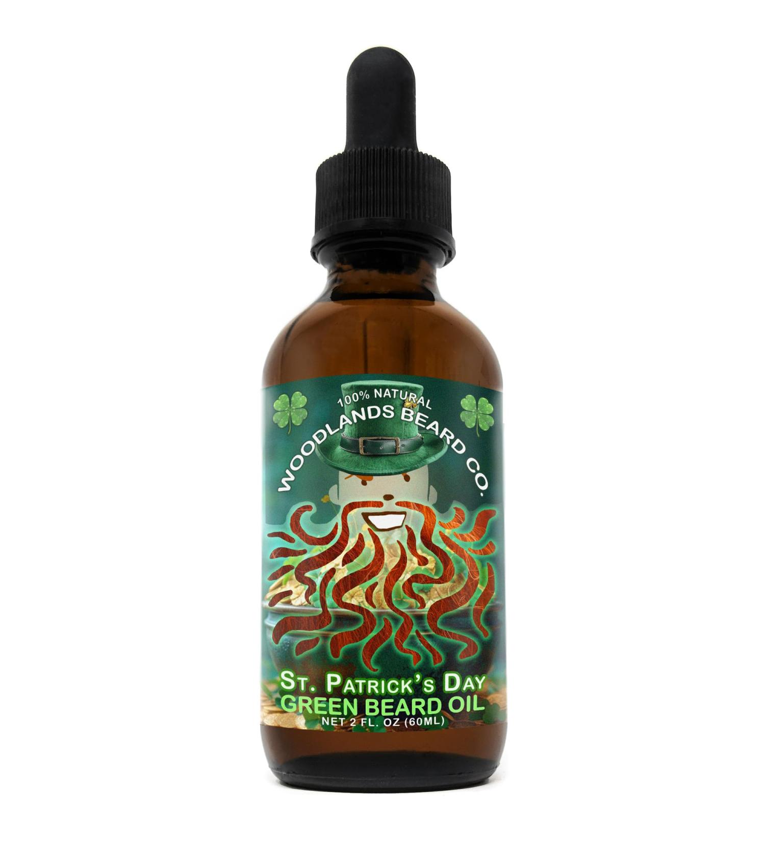 St. Patrick's Day Green Beard Oil (2oz) 2 Fl Oz (Pack of 1)