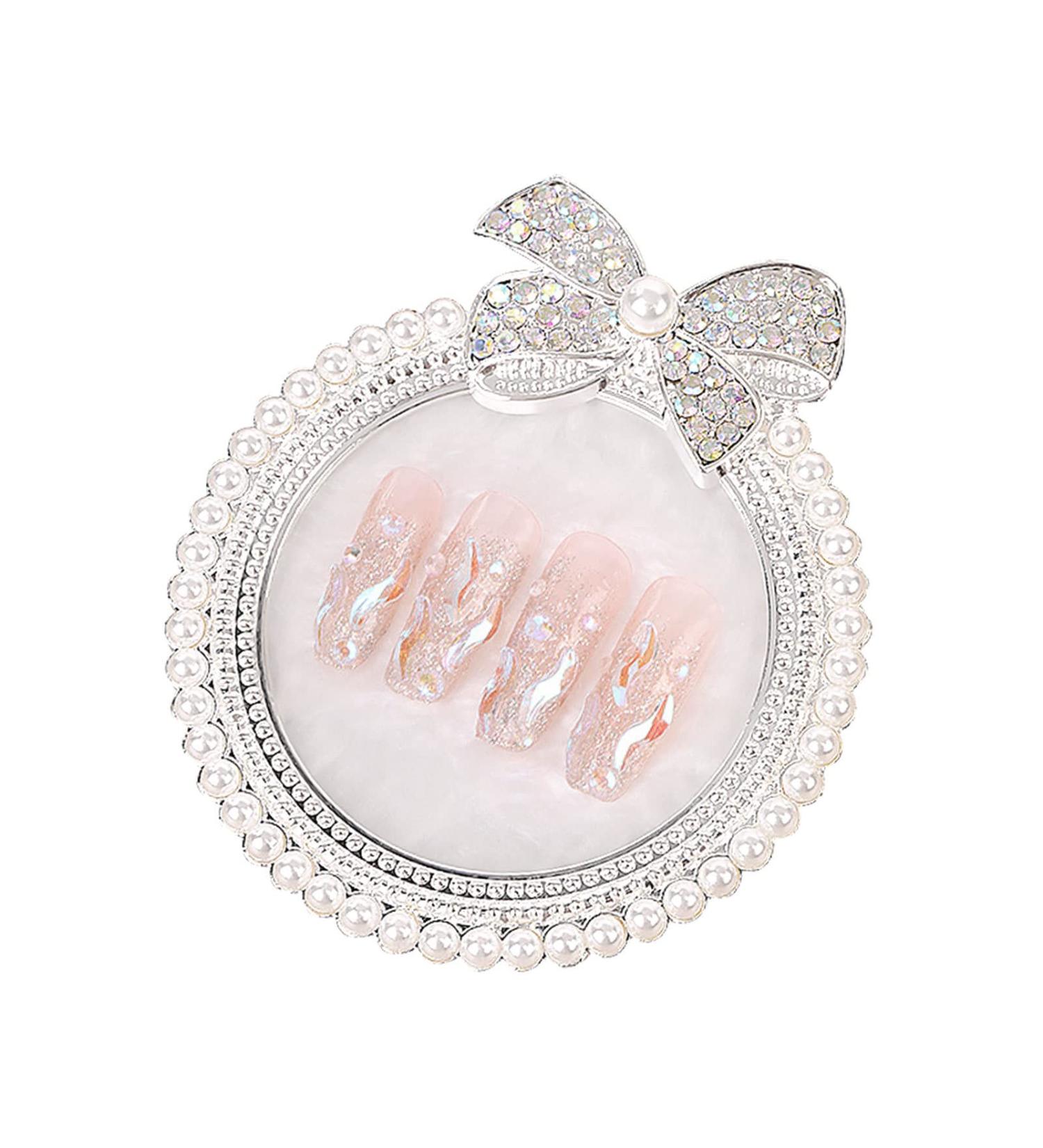 Mix Resin Colors Resin Nail Art Palette | Mixed Colors Palette Nail Paint Palette Display Board Makeup Color Gel Jildouf - Buy Online on GoSupps.com