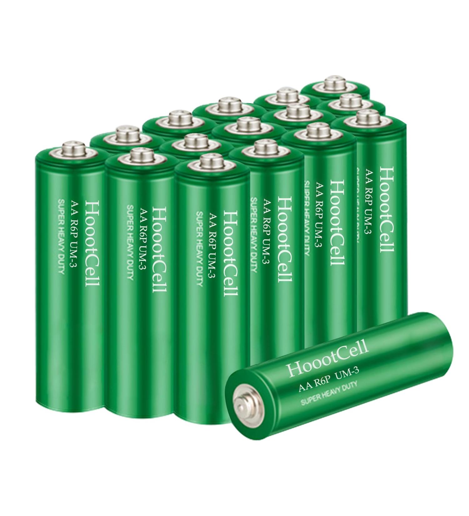 Buy AA Batteries - 16 Count Leakproof 1.5V Long-lasting Carbon Zinc Batteries for International Shipping - Buy Online on GoSupps.com