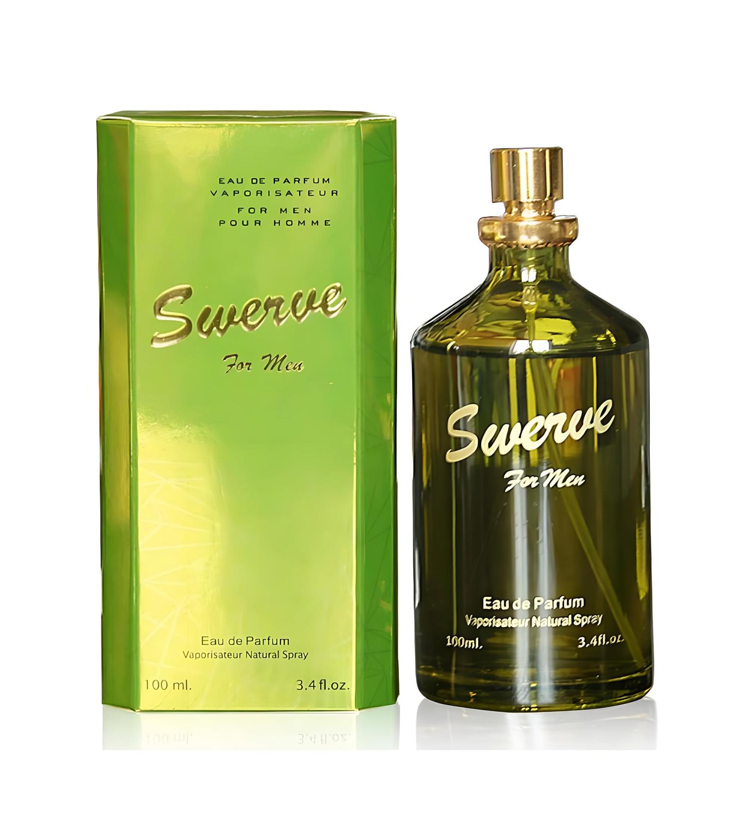 Swerve Sensual Woody Fragrance for Men | Long Lasting Cologne Aromatic Scent Eau de Parfum Natural Spray - Great Holiday Gift 3.4 Fl Oz/100 Ml - Buy Online on GoSupps.com