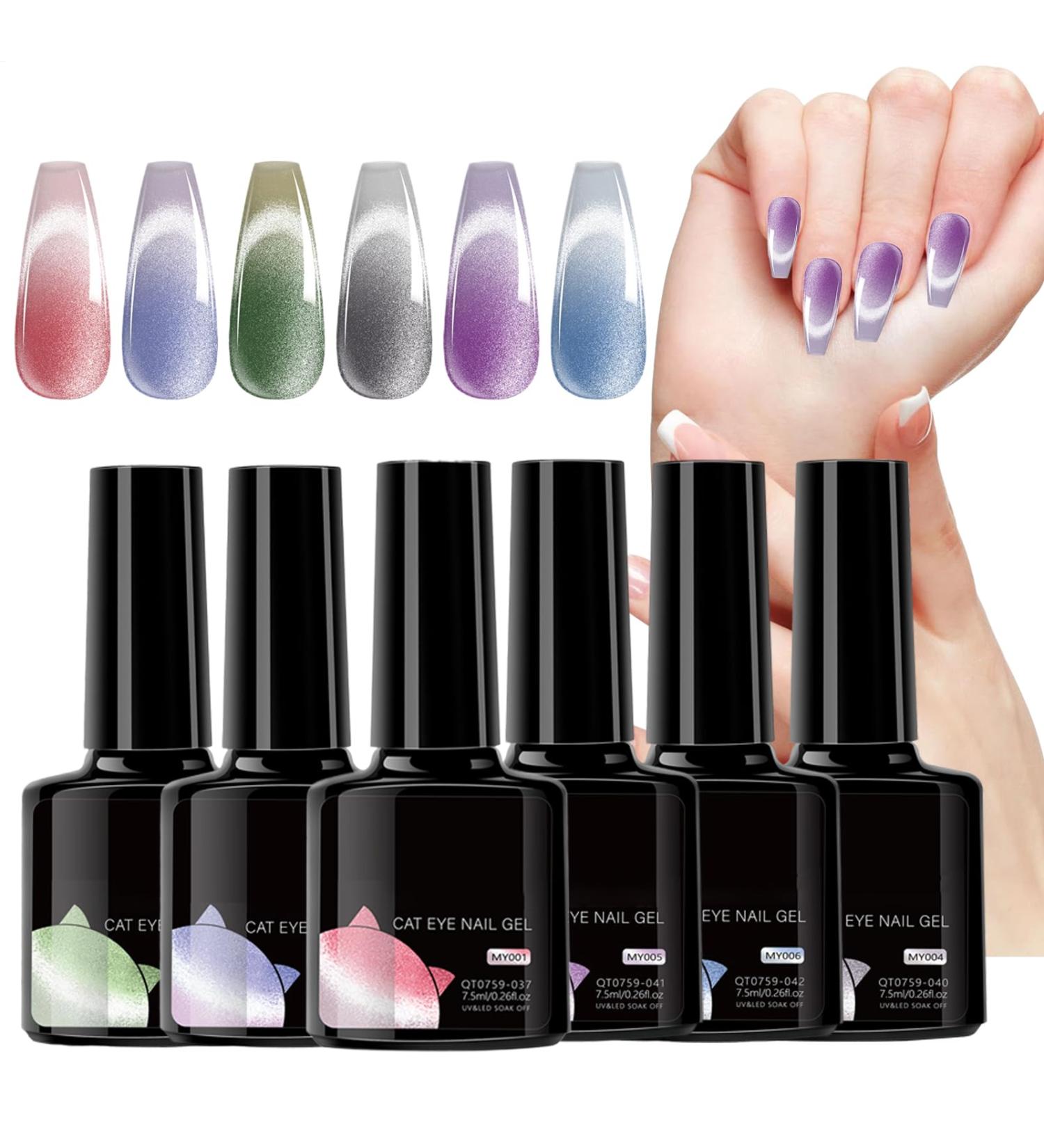  Krujecnt Gel Thermochromic Colour Changing Gel | 6 Piece Magnetic Kit with Artistic Gradient for Travel Home Transportation Meetings and Parties - Buy Online on GoSupps.com
