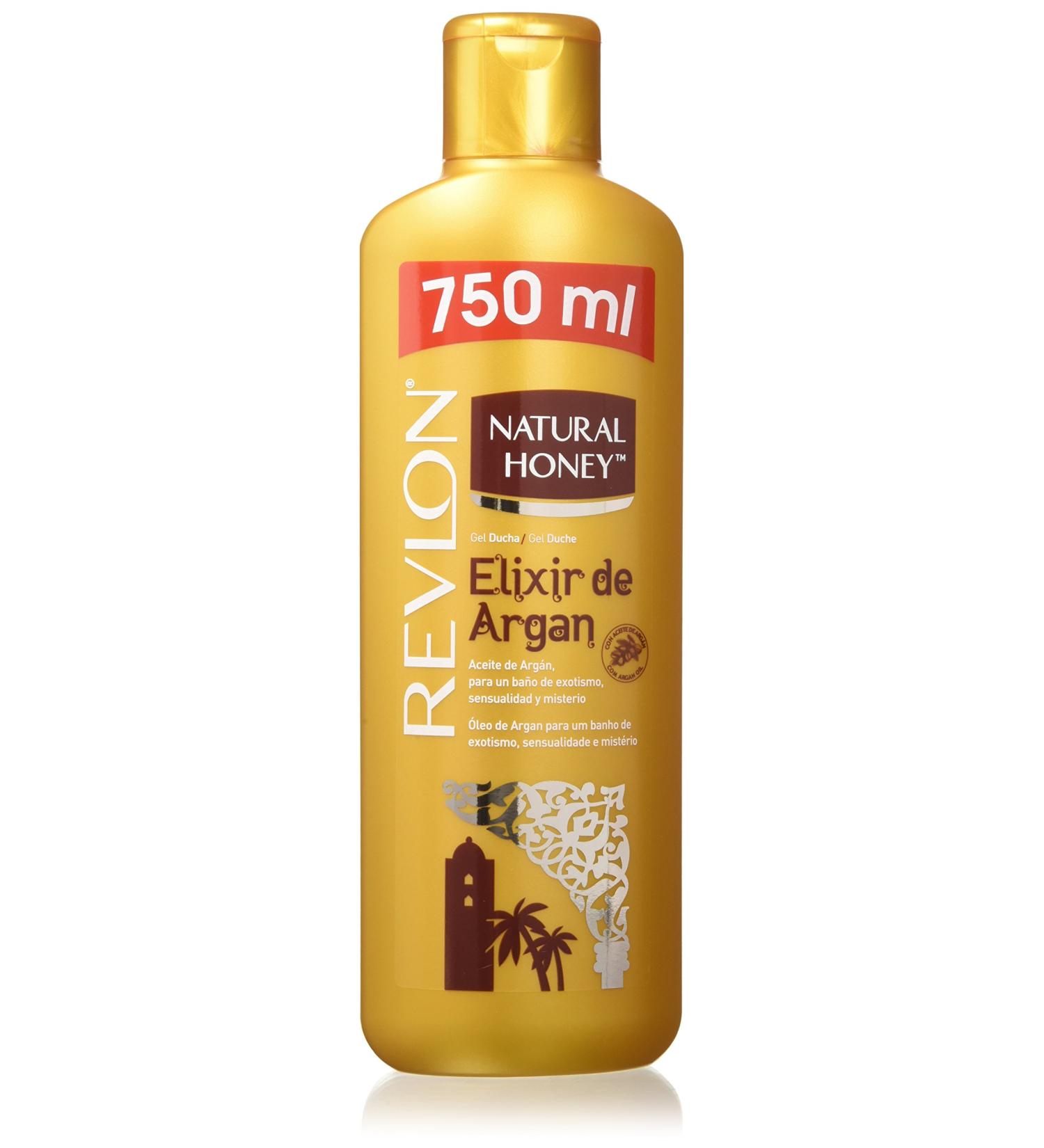 Natural Honey Argan Oil Shower Gel | Elixir de Ba o - Moisturizing & Nourishing  - Buy Online on GoSupps.com