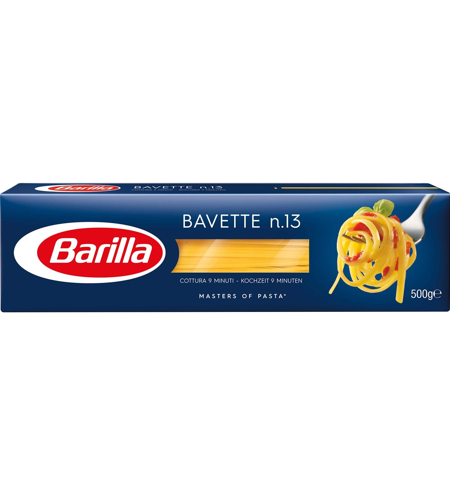 Barilla 5x Barilla Bavette No. 13 Italian Pasta 50g