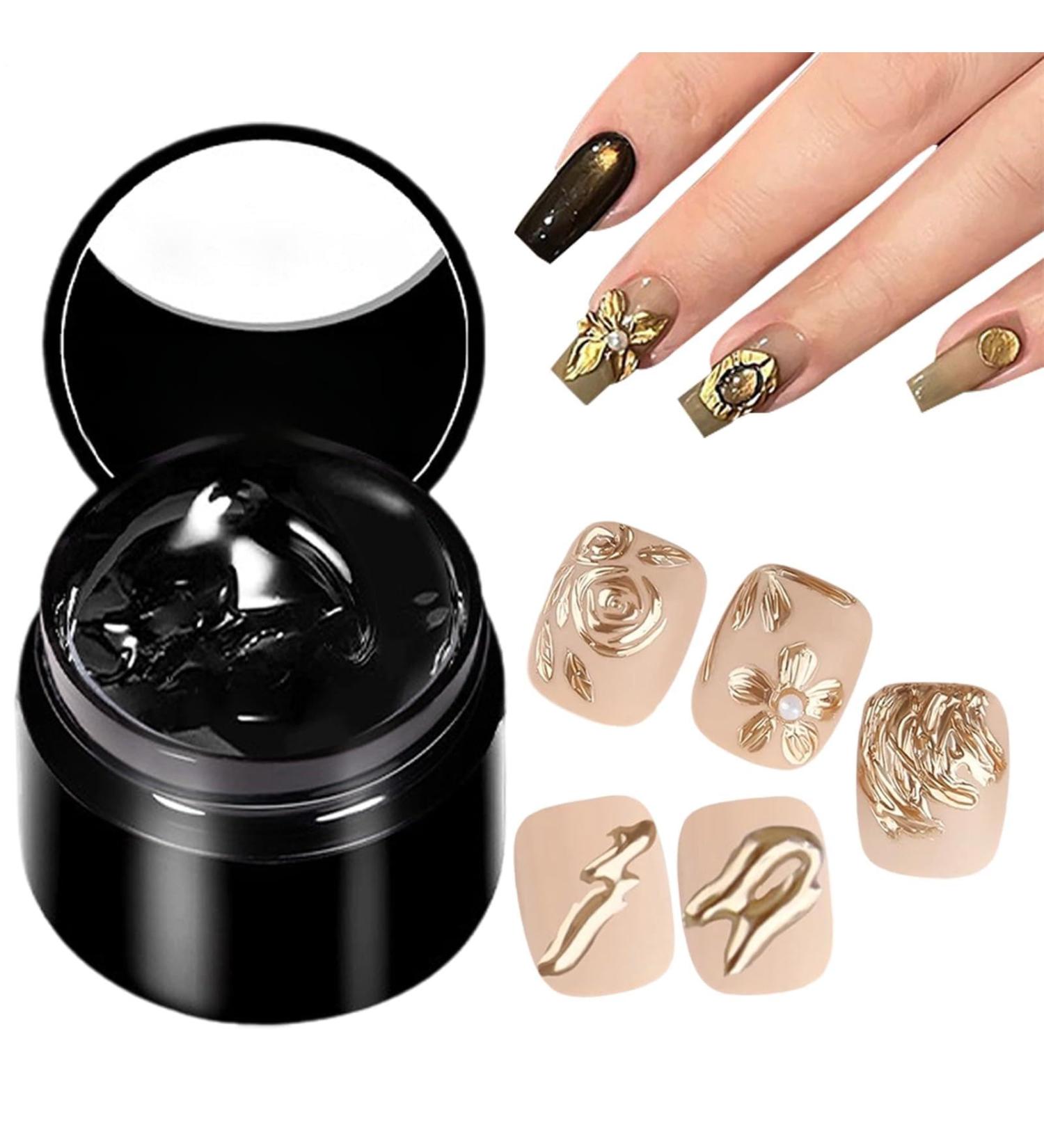 Sculpting Nail Gel | LED/UV Modeling Nail Glue 7ml Non-Stick Builder Glue Manicure Supplies for Home Indoor School and Travel - Buy Online on GoSupps.com