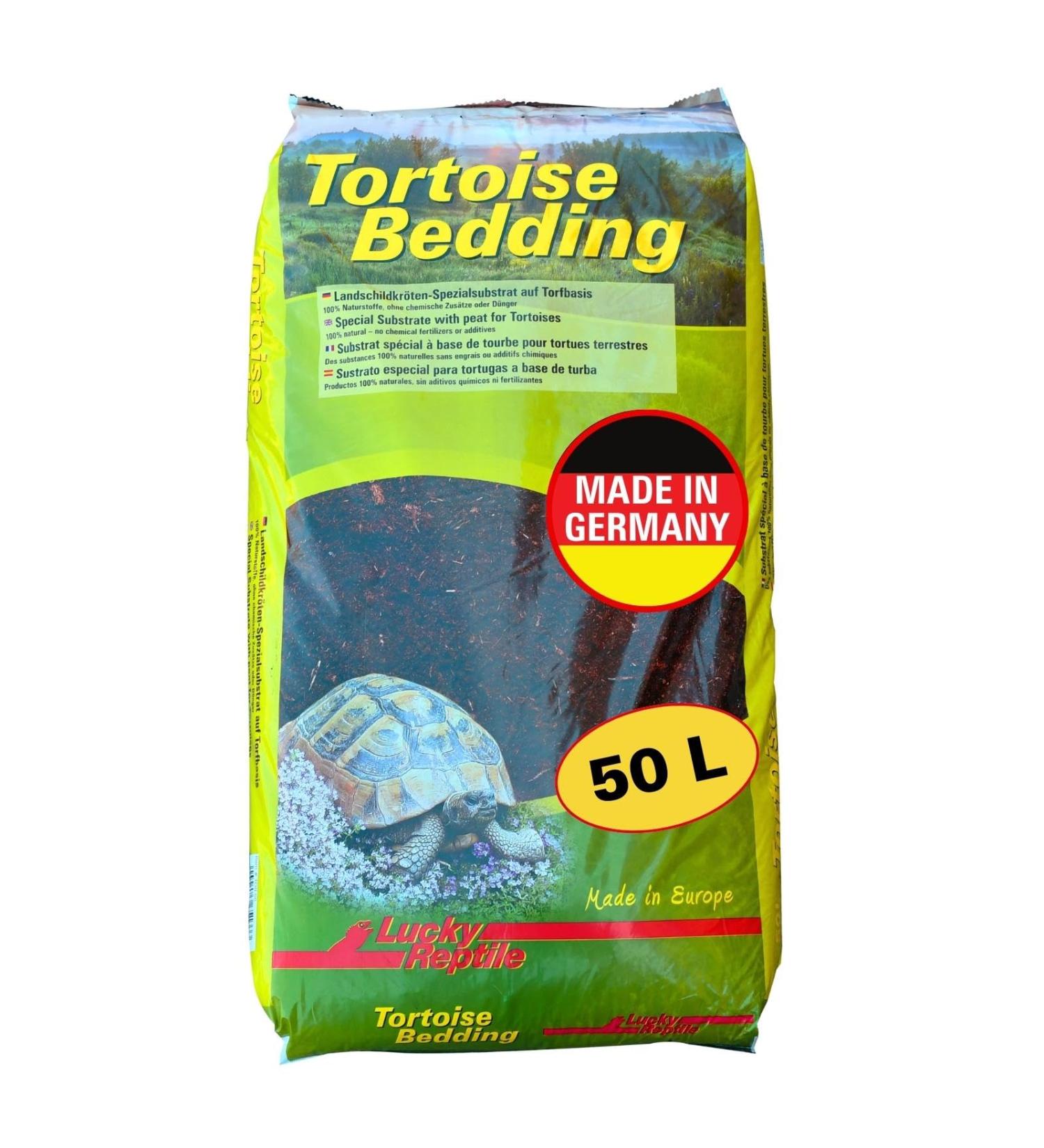 Buy Lucky Reptile Tortoise Bedding 50L - Premium Tortoise Soil for Healthy Habitat | International Shipping Available - Buy Online on GoSupps.com