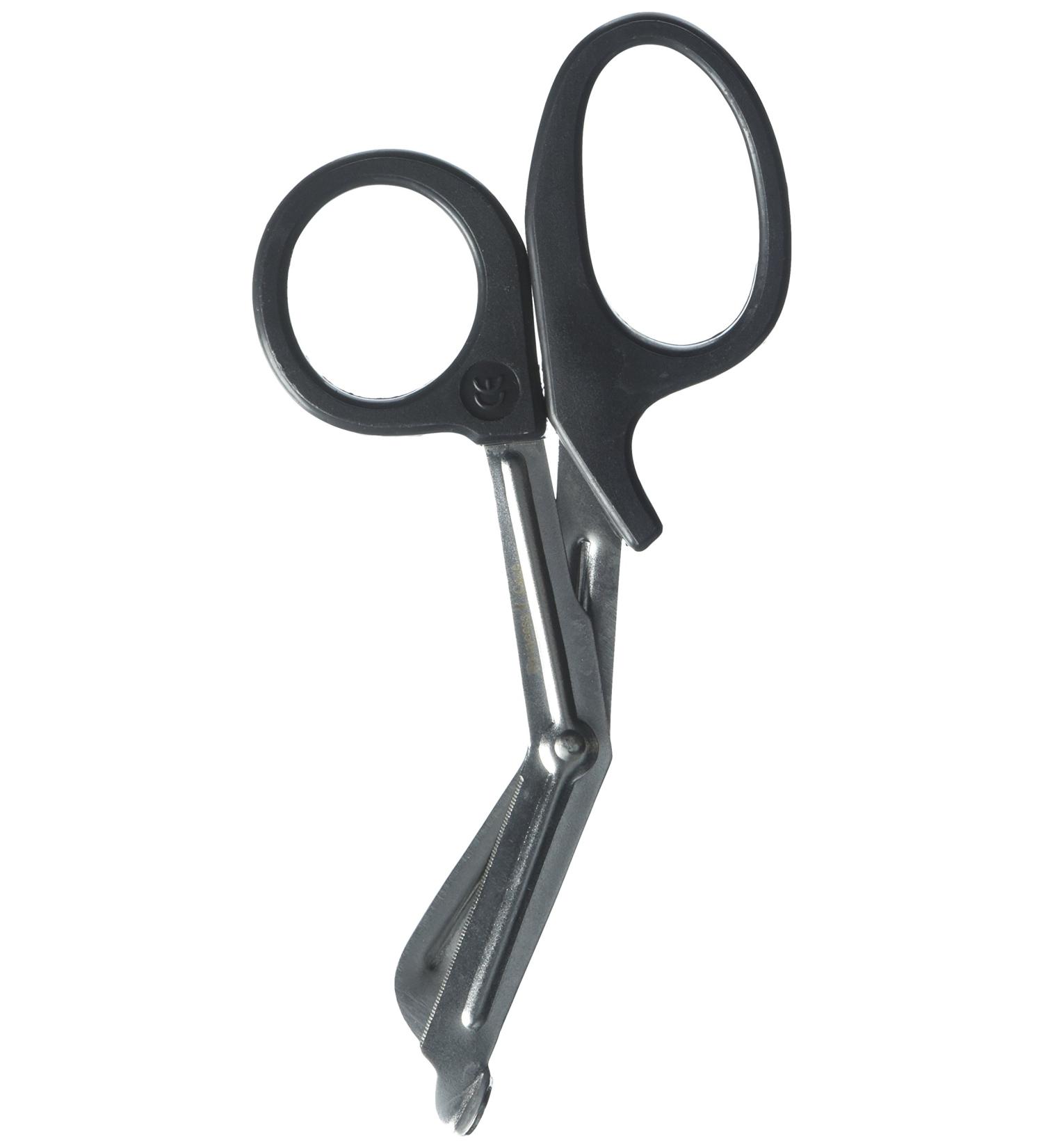 Princess Care Medical Scissors - 19 cm EMT Trauma Nurse Universal First Aid Scissors (Black) - Buy Online on GoSupps.com