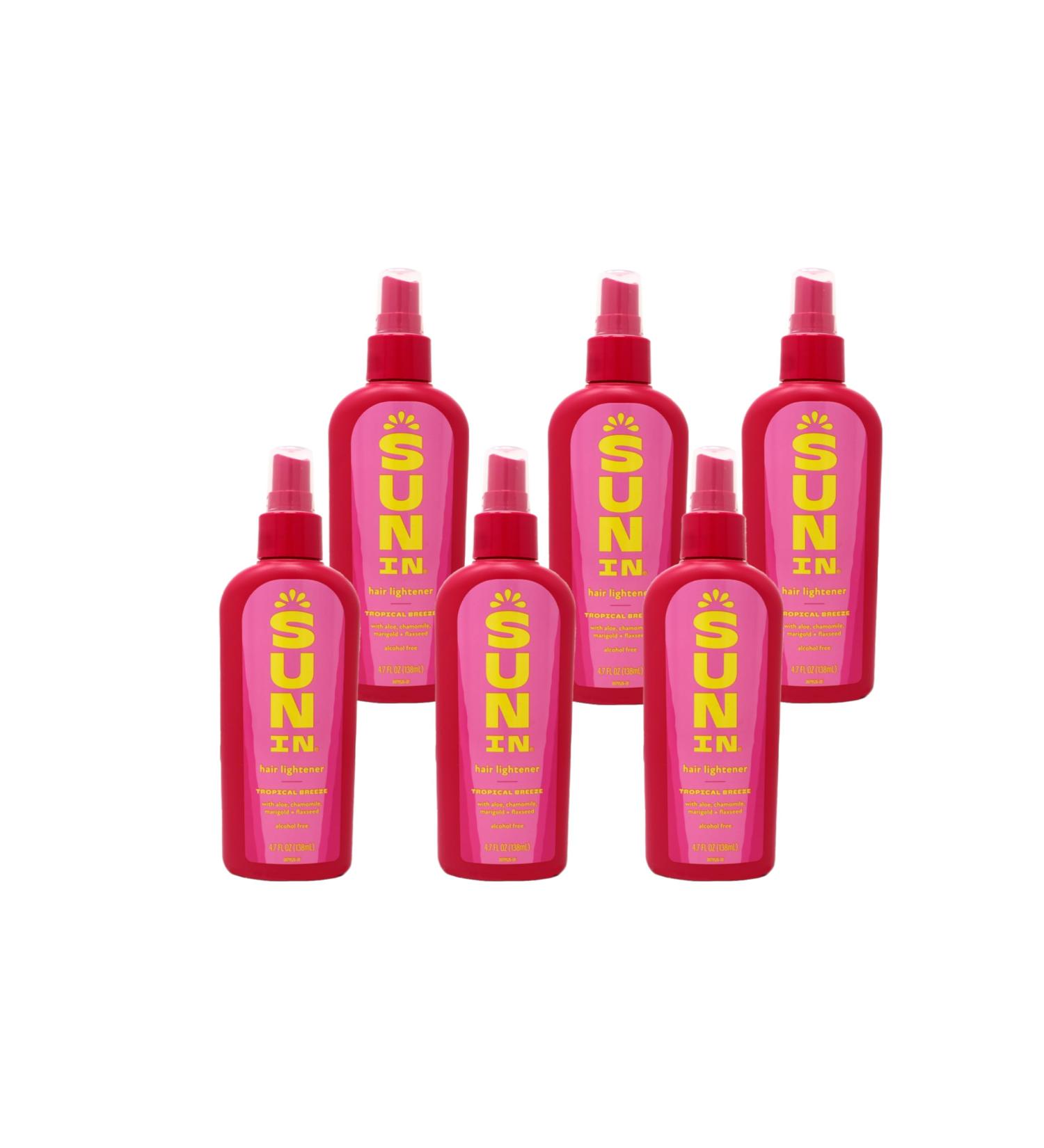 Sun-In Hair Lightener Spray Tropical Breeze 4.7 OZ - Buy Packs and SAVE (Pack of 6) - Buy Online on GoSupps.com