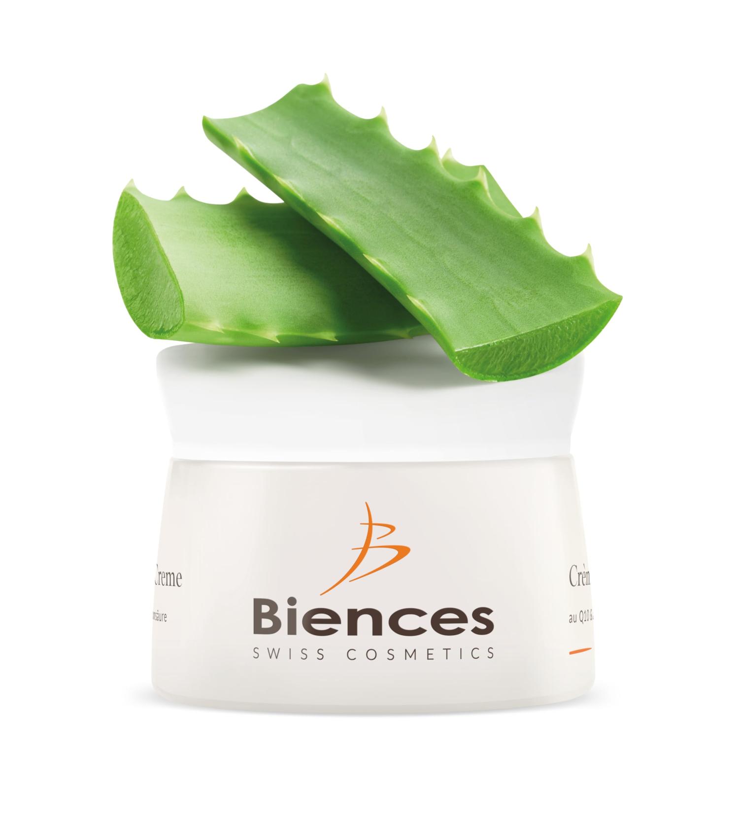 Biences Swiss Cosmetics - Anti-Wrinkle Moisturizing Cream with Q10 and Hyaluronic Acid - 100/100 Yuka & 99.74% Natural - Designed for Sensitive Skin - 100% Swiss - 50ml - Buy Online on GoSupps.com