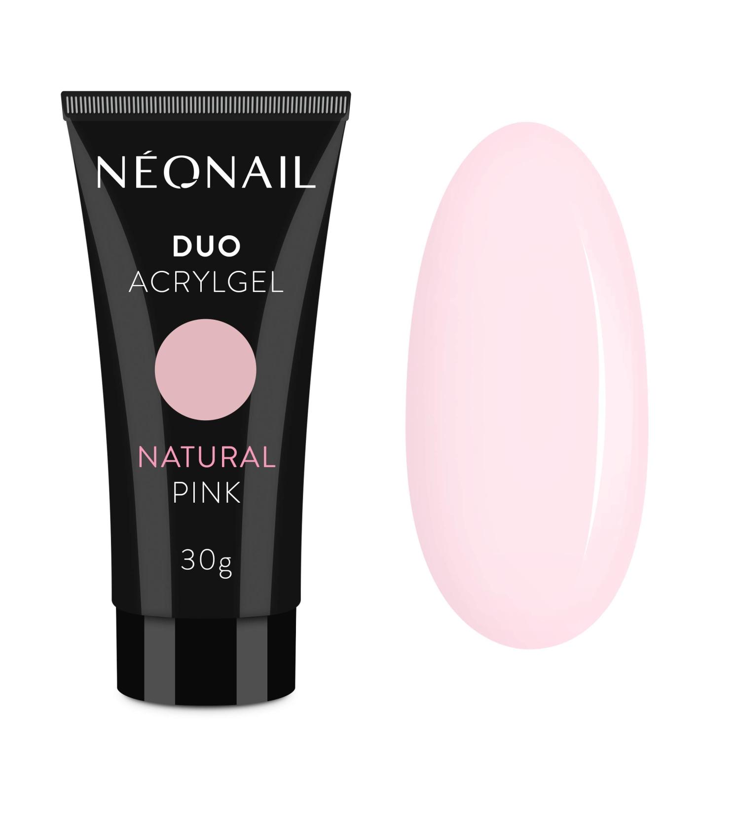 NeoNail Professional Duo Acrylic Gel 30 g Nail Extension Artificial Nails Nail Modelling Building Gel Builder Gel (Natural Pink) - Buy Online on GoSupps.com