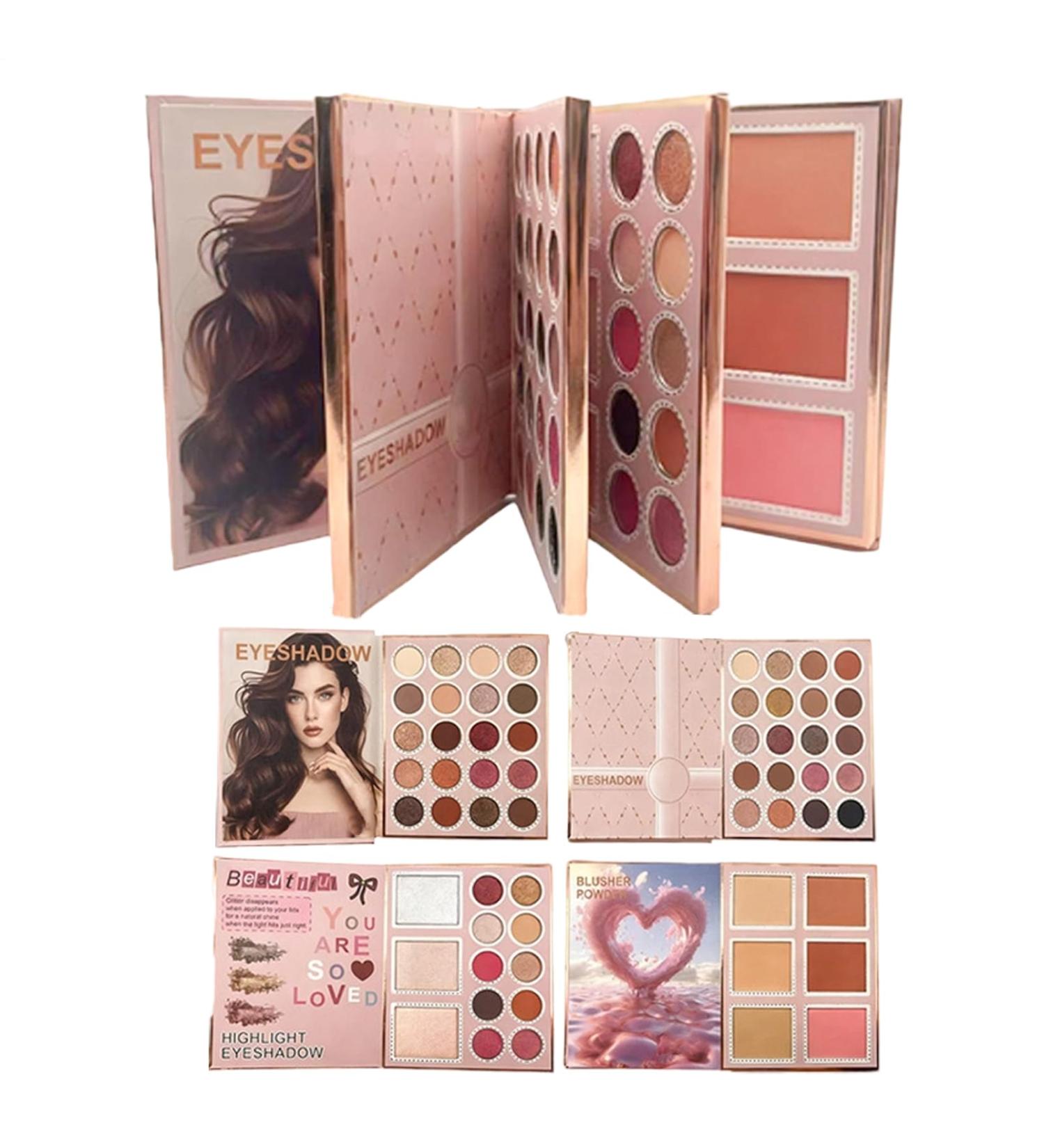 Ensemble De Maquillage - Livre De Palette De Maquillage | Kit DeMaquillage Convivial Stage Kit DeMaquillage Pour Femmes Voyageuses D butantes - Buy Online on GoSupps.com