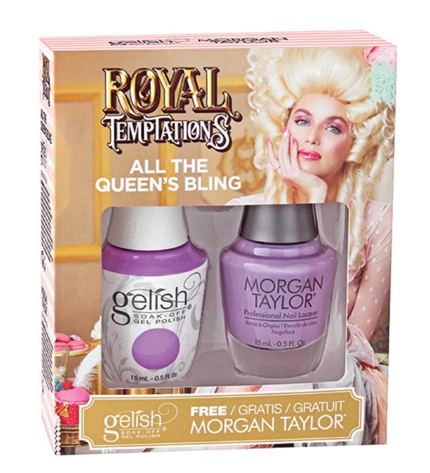Morgan Taylor Gelish + Duo - All The Queen's Bling 30 ml