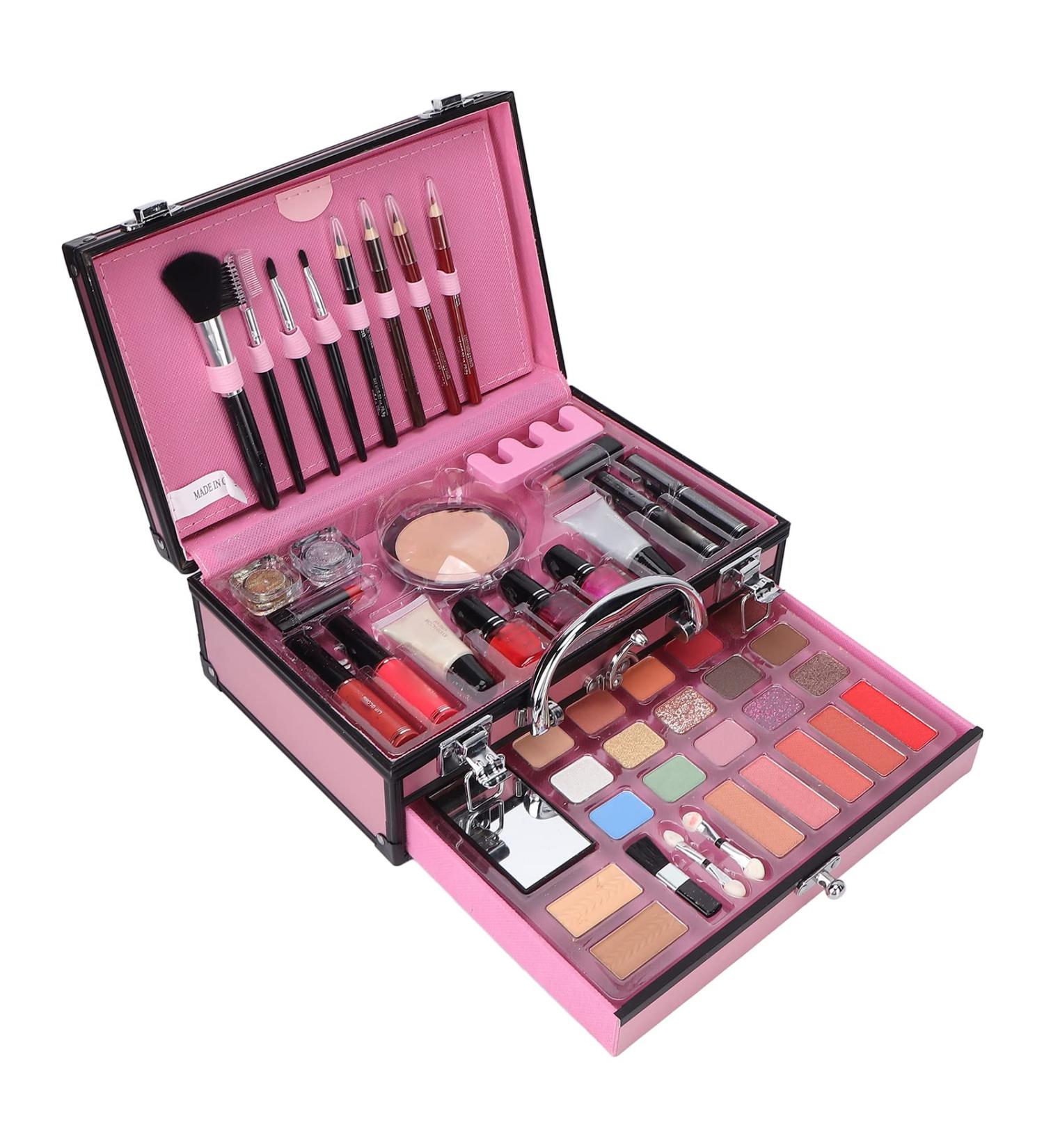 Complete Makeup Set for Beginners | Nail Polish Lipstick & Eyeshadow Palette - Shop Internationally! - Buy Online on GoSupps.com